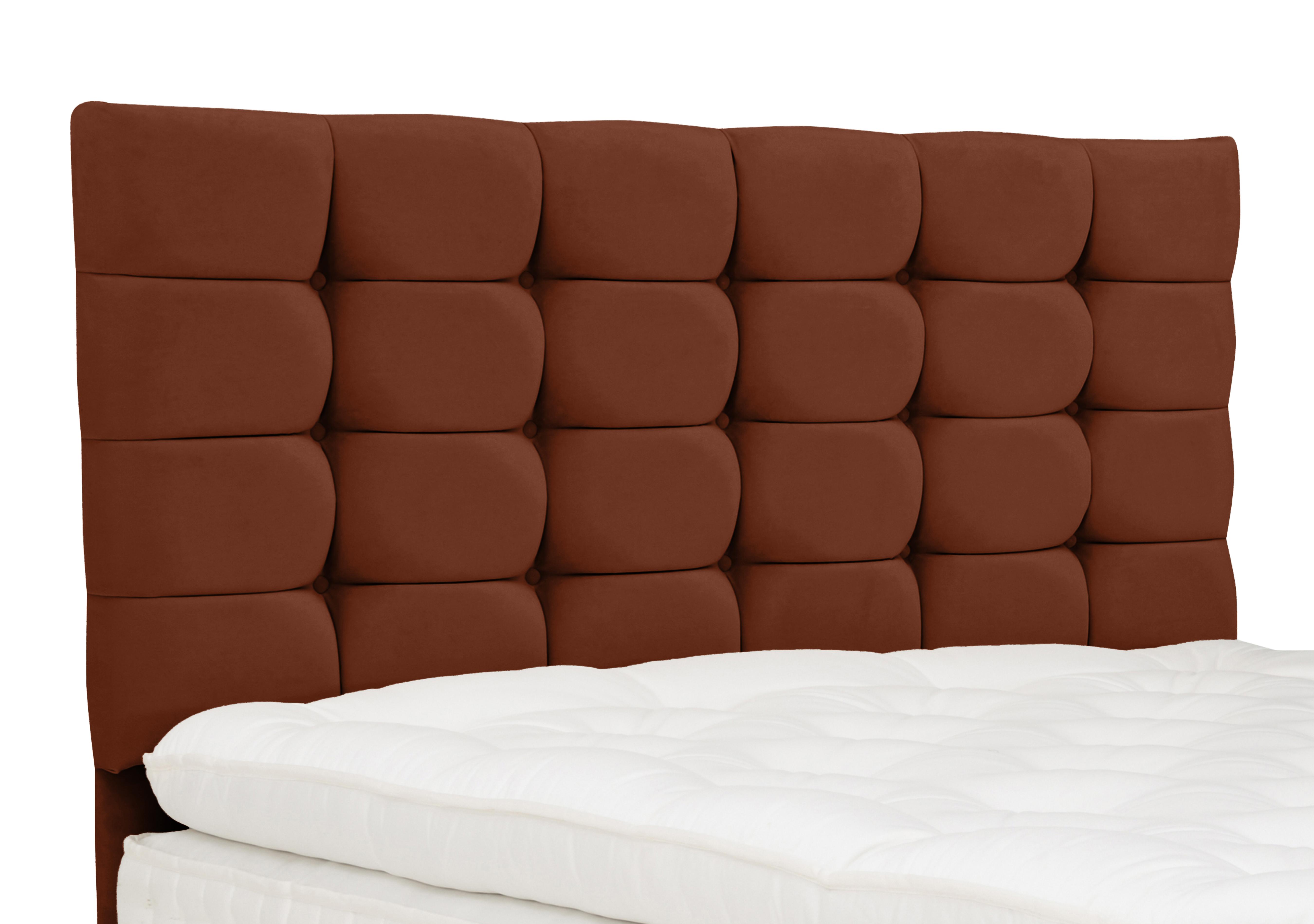 Clover Floor Standing Headboard in Lovely Umber on Furniture Village