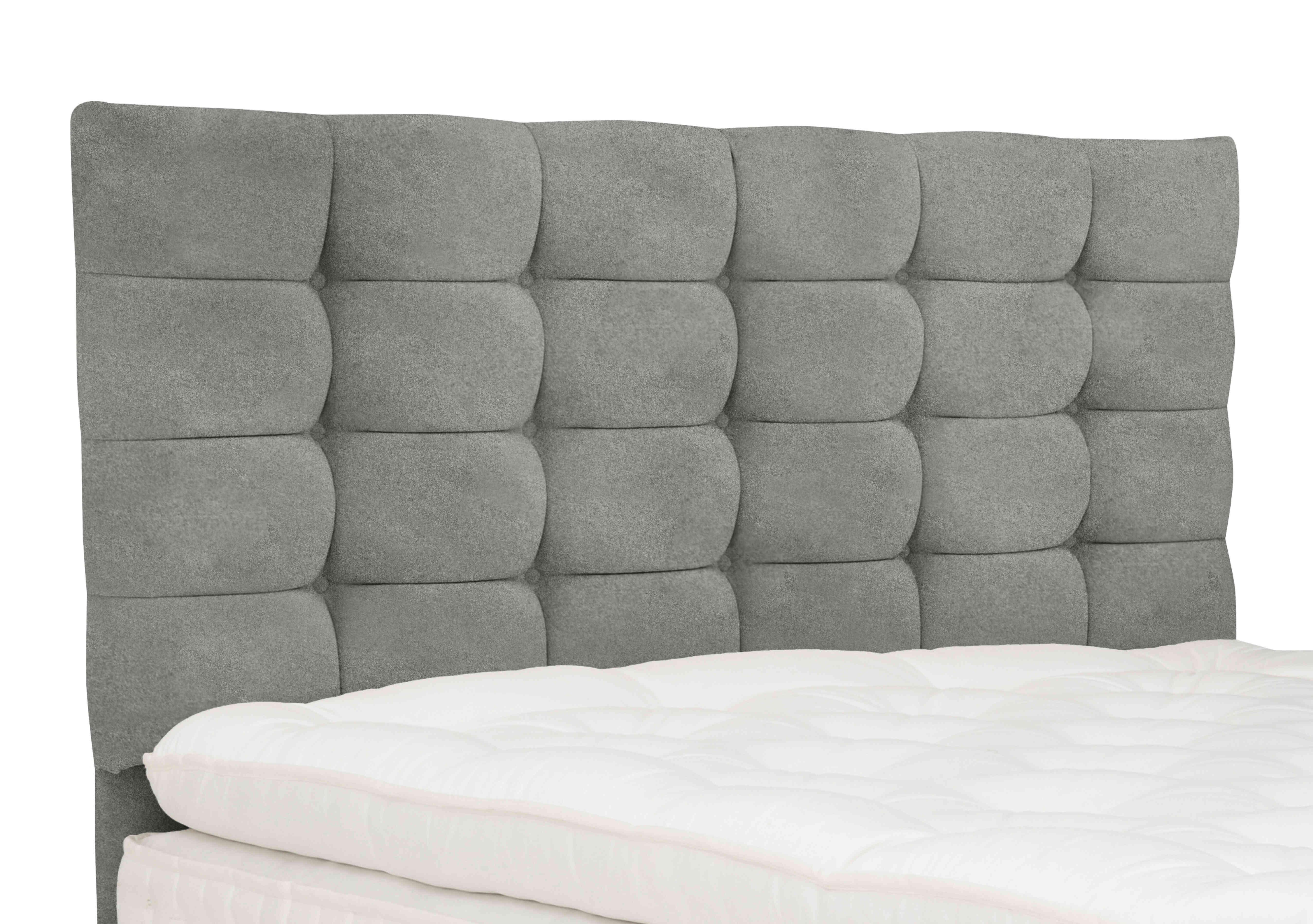 Clover Floor Standing Headboard in Mole Mercury on Furniture Village