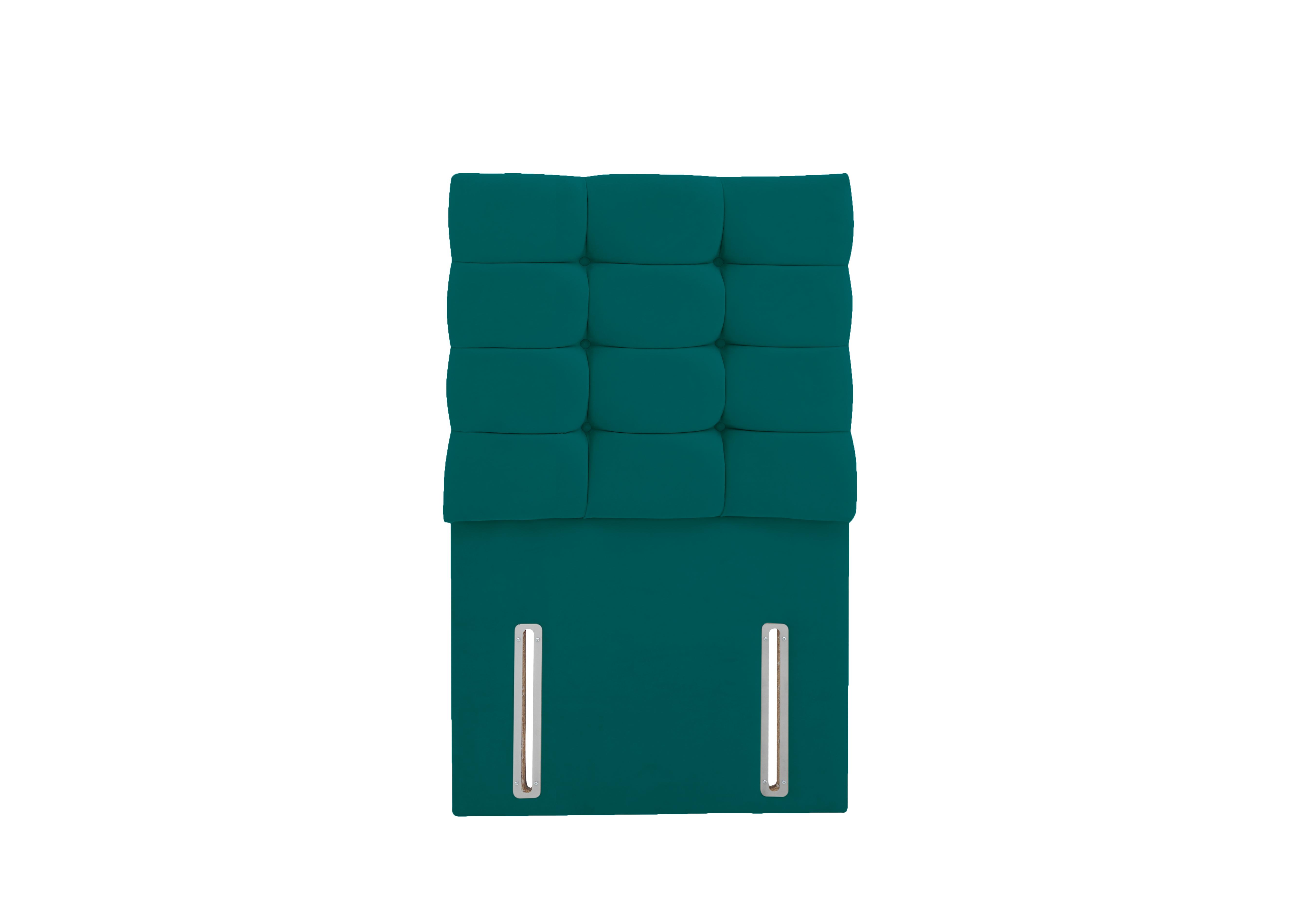 Clover Floor Standing Headboard in Seven Emerald on Furniture Village
