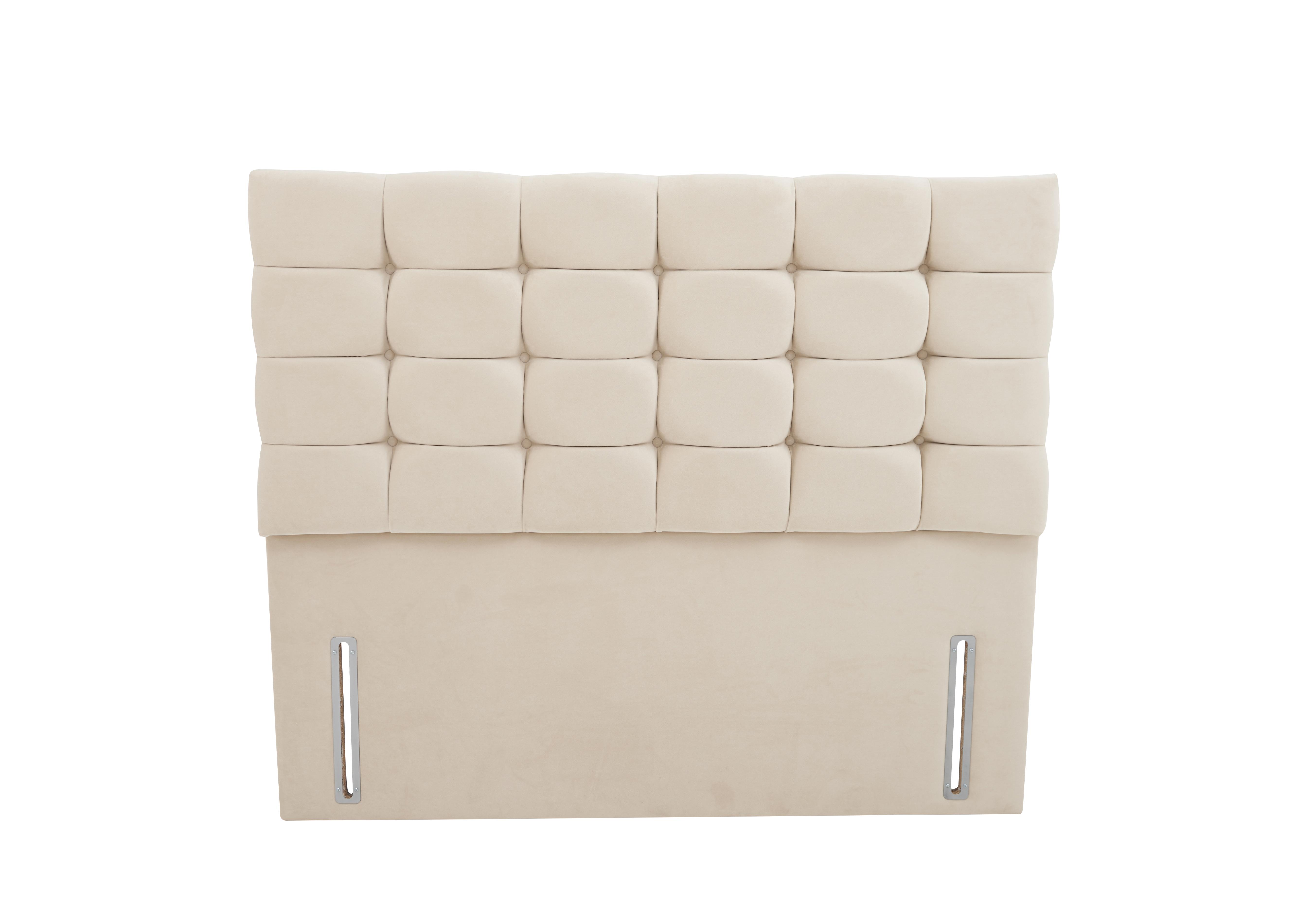 Clover Floor Standing Headboard in Seven Ivory on Furniture Village