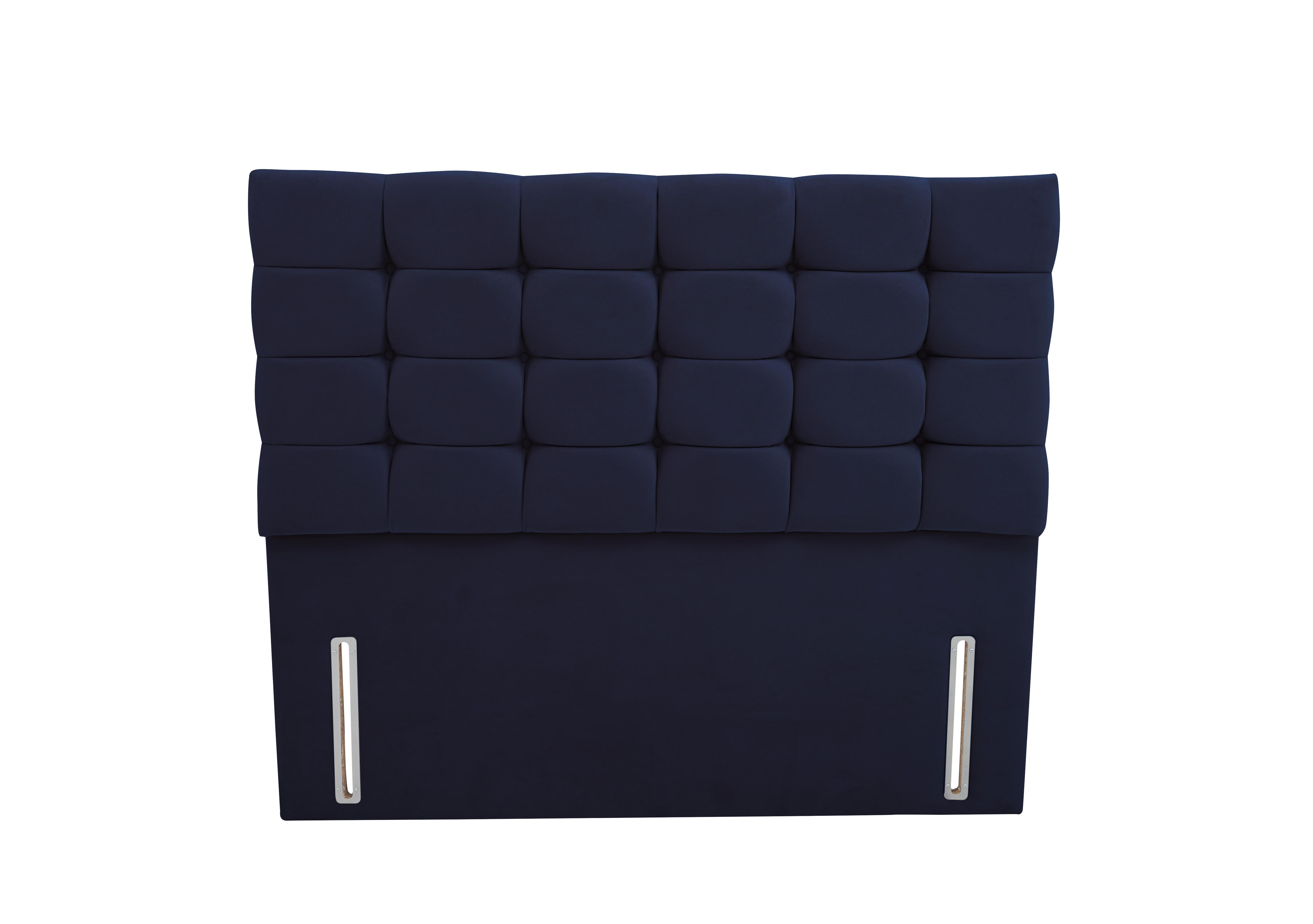 Clover Floor Standing Headboard in Seven Navy on Furniture Village