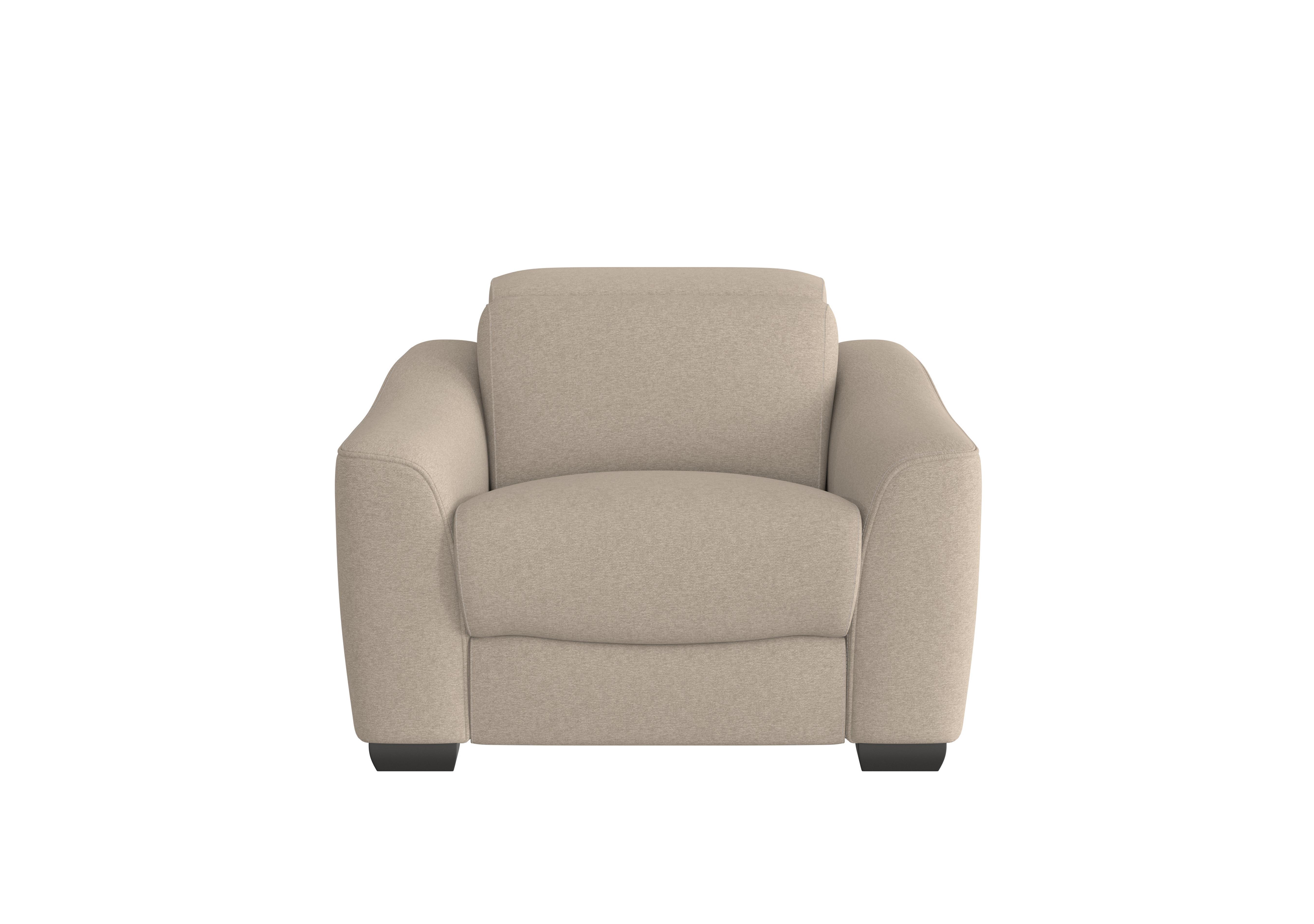 Xavier Fabric Armchair in Fab-Ska-R28 Beige on Furniture Village