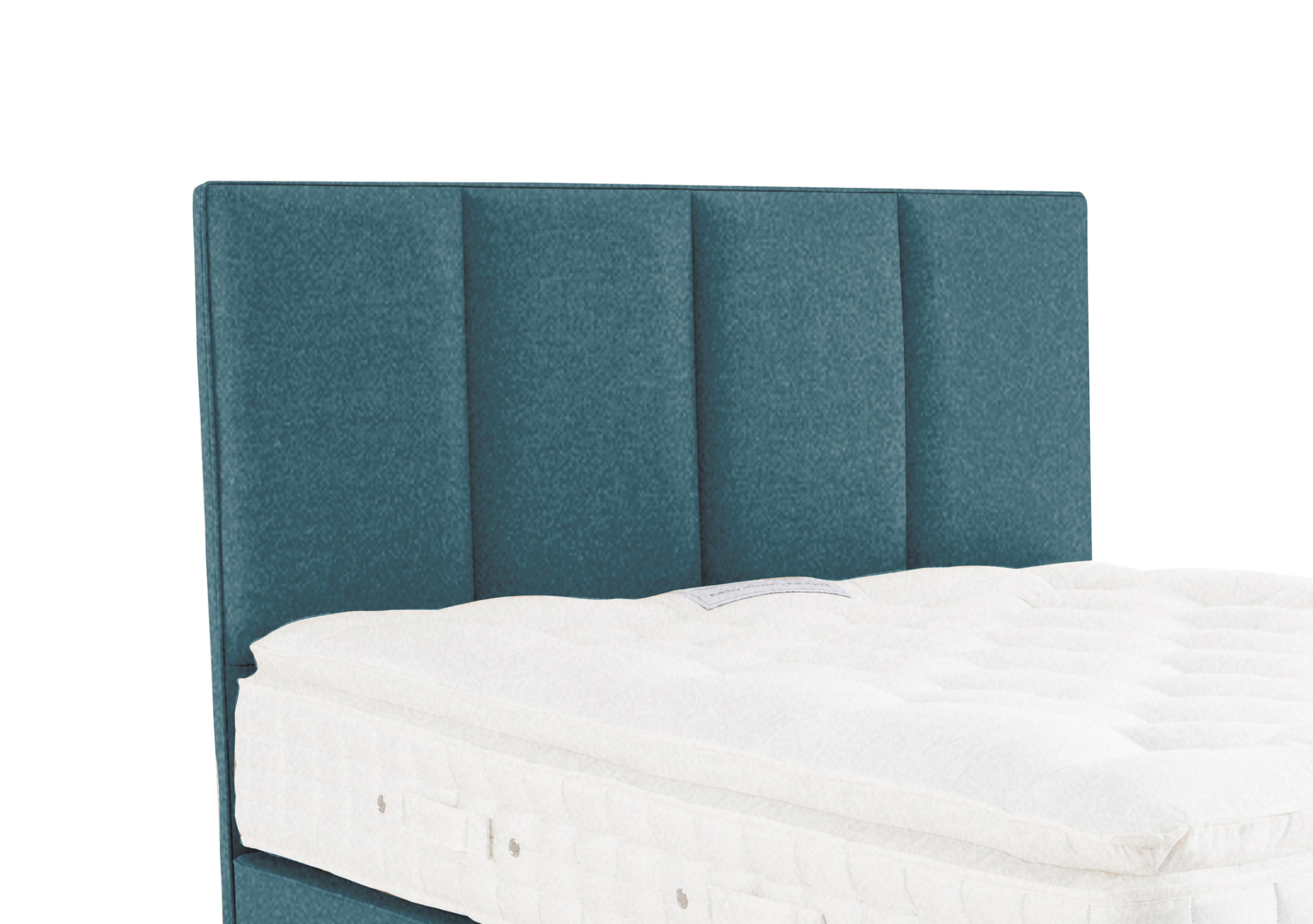 Hampden Floor Standing Headboard in Imperio 602 Turquoise on Furniture Village