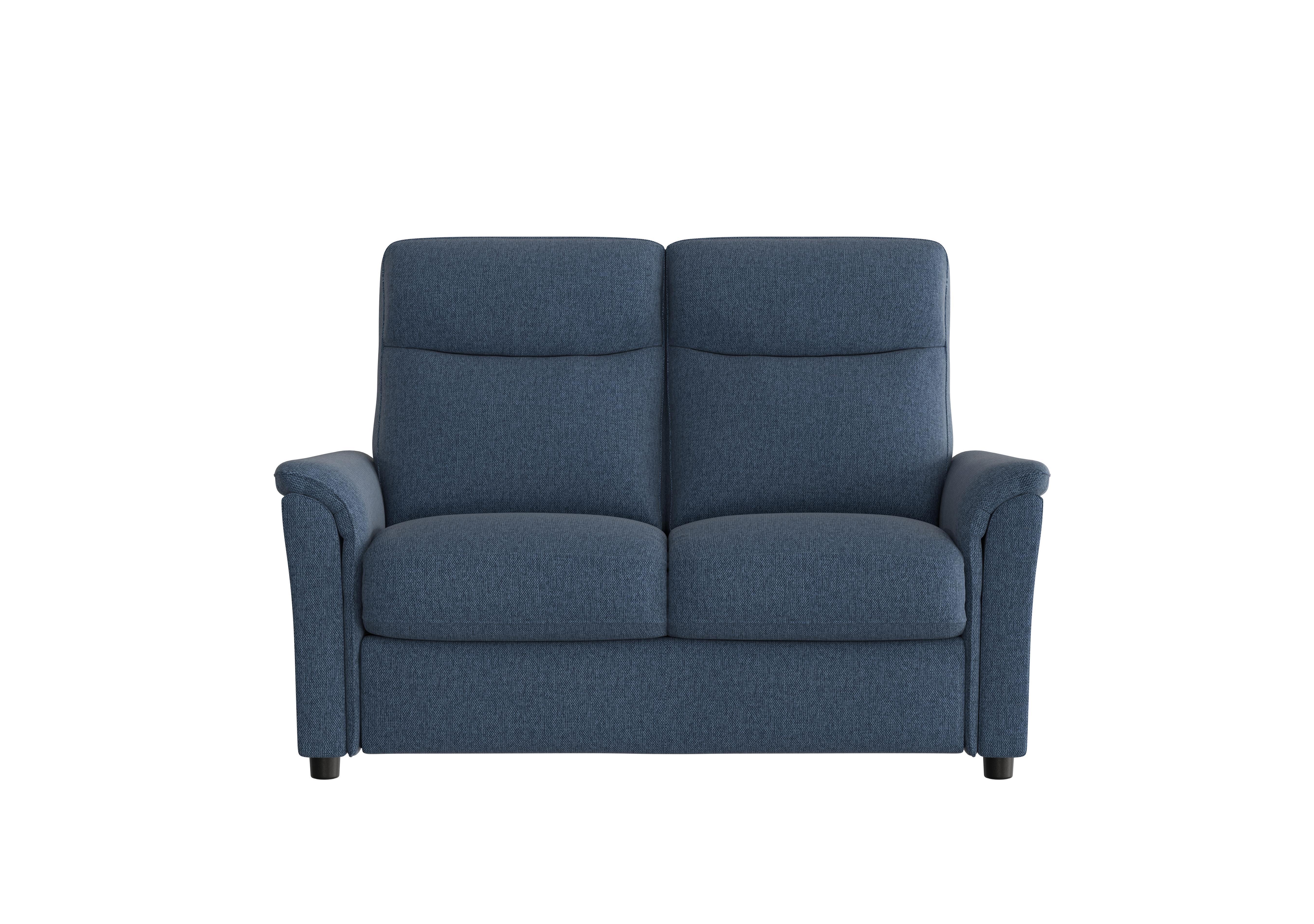 Piccolo 2 Seater Fabric Sofa in Fab-Blt-R38 Blue on Furniture Village