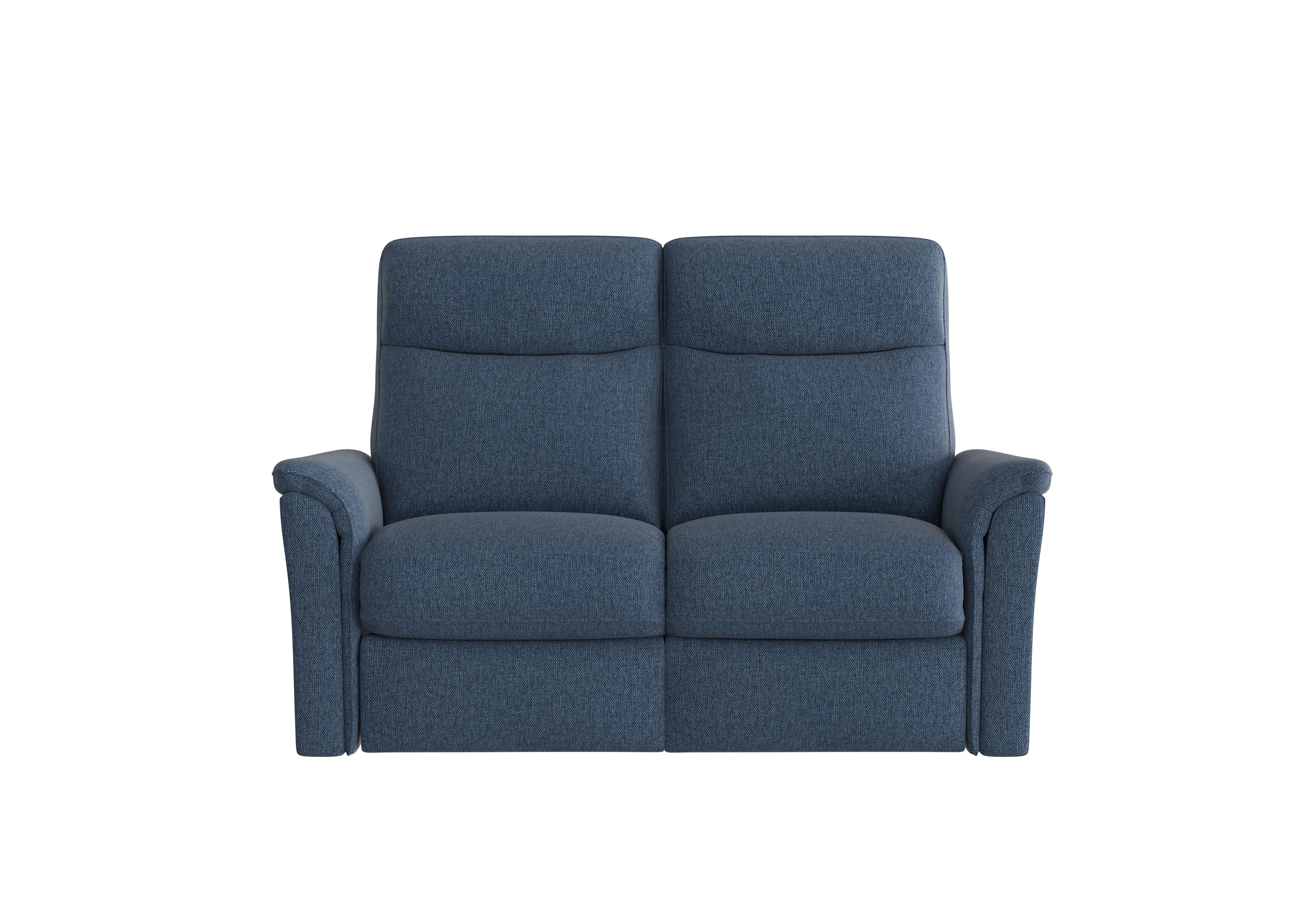 Piccolo 2 Seater Fabric Sofa in Fab-Blt-R38 Blue on Furniture Village