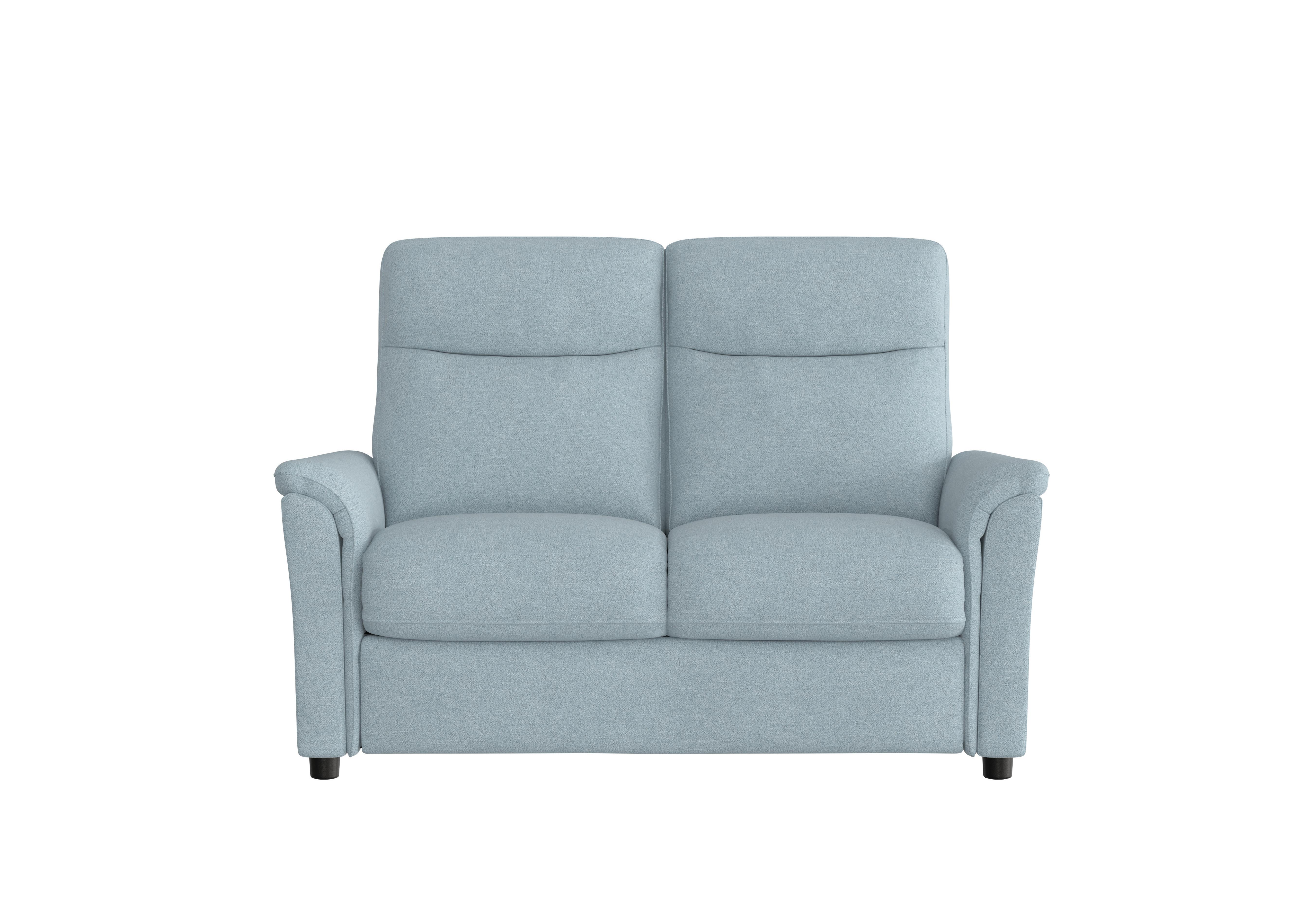 Piccolo 2 Seater Fabric Sofa in Fab-Meo-R17 Baby Blue on Furniture Village