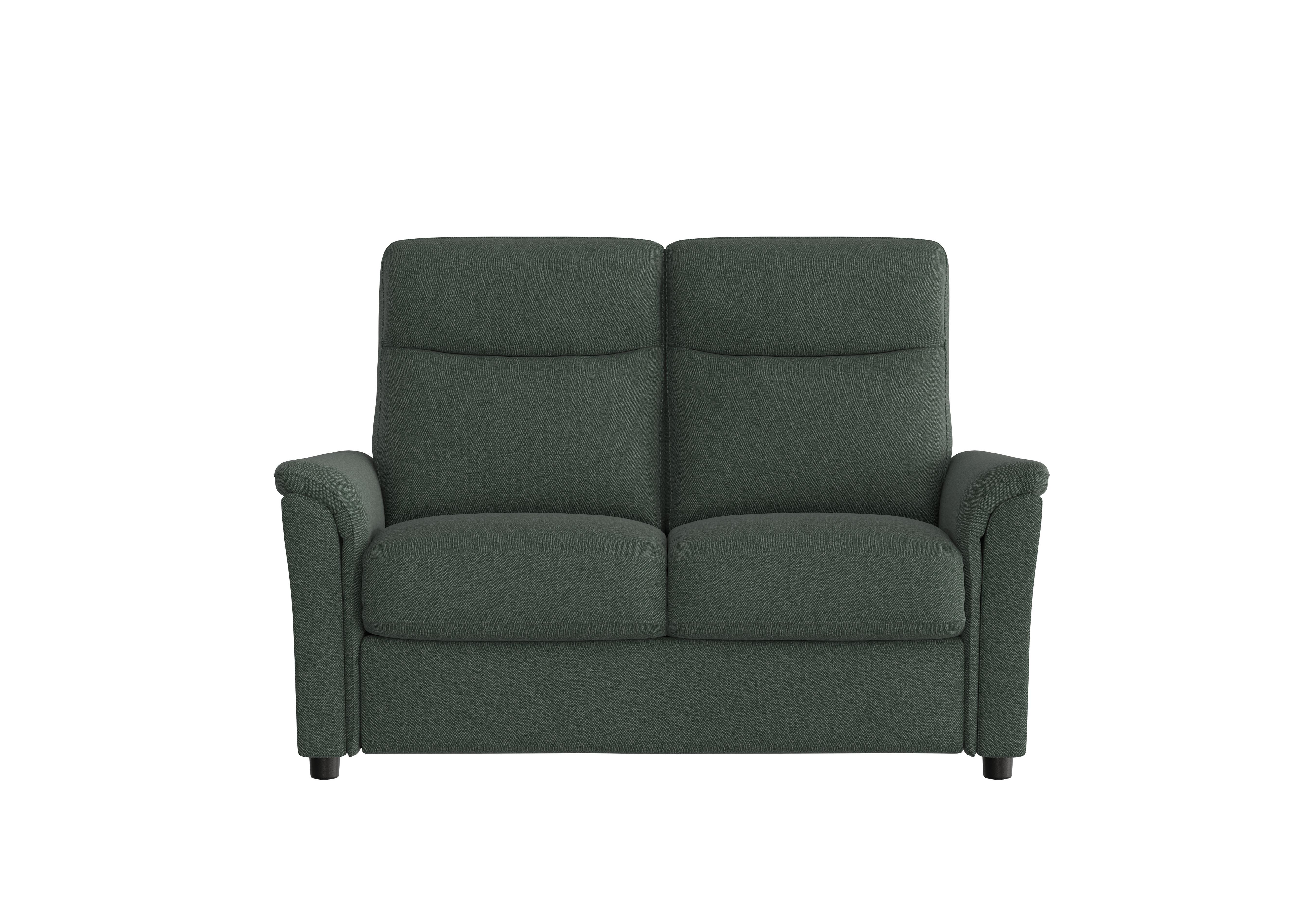 Piccolo 2 Seater Fabric Sofa in Fab-Ska-R48 Moss Green on Furniture Village