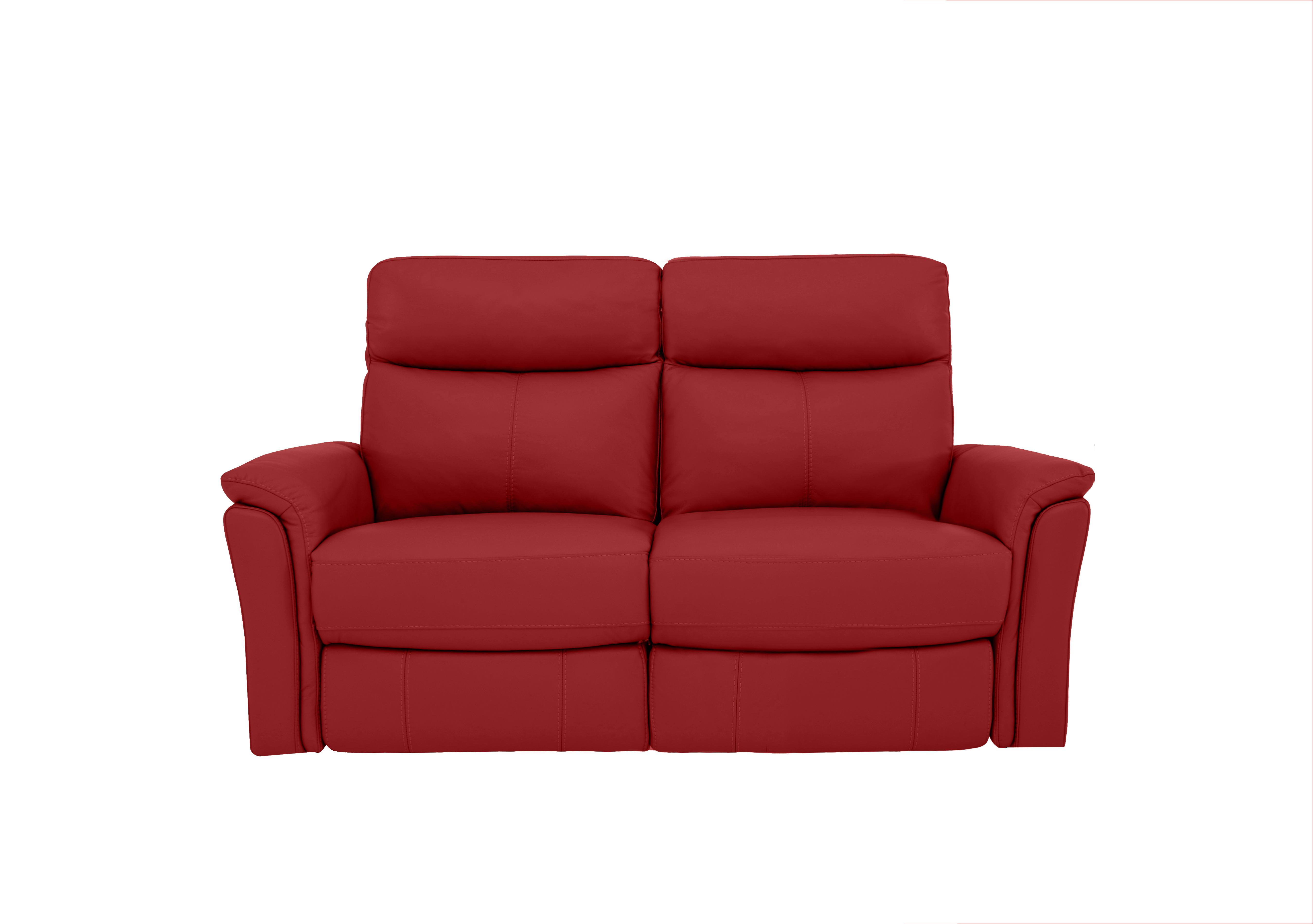 Compact Collection Piccolo 2 Seater Sofa in Bv-0008 Pure Red on Furniture Village