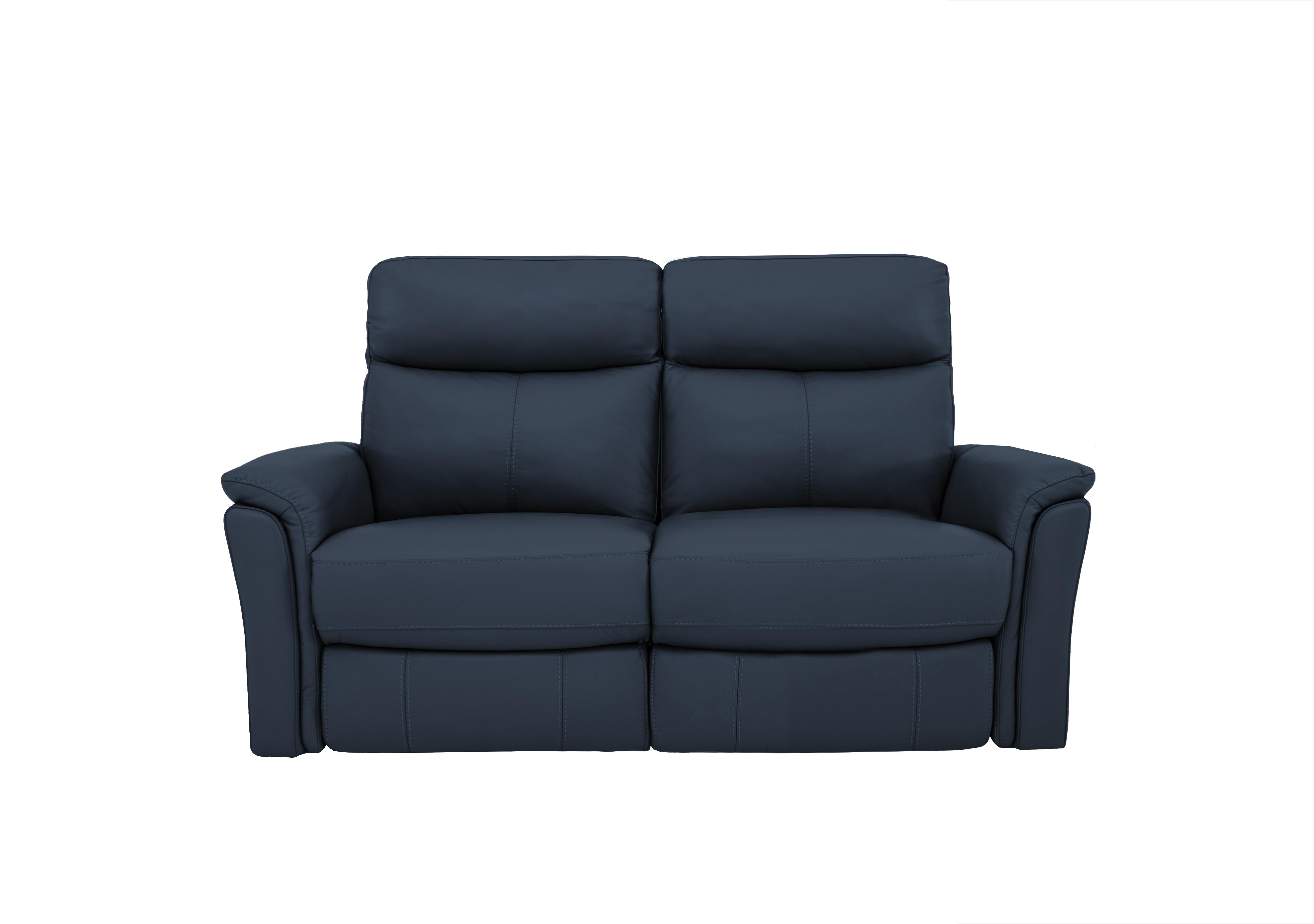 Compact Collection Piccolo 2 Seater Sofa in Bv-313e Ocean Blue on Furniture Village