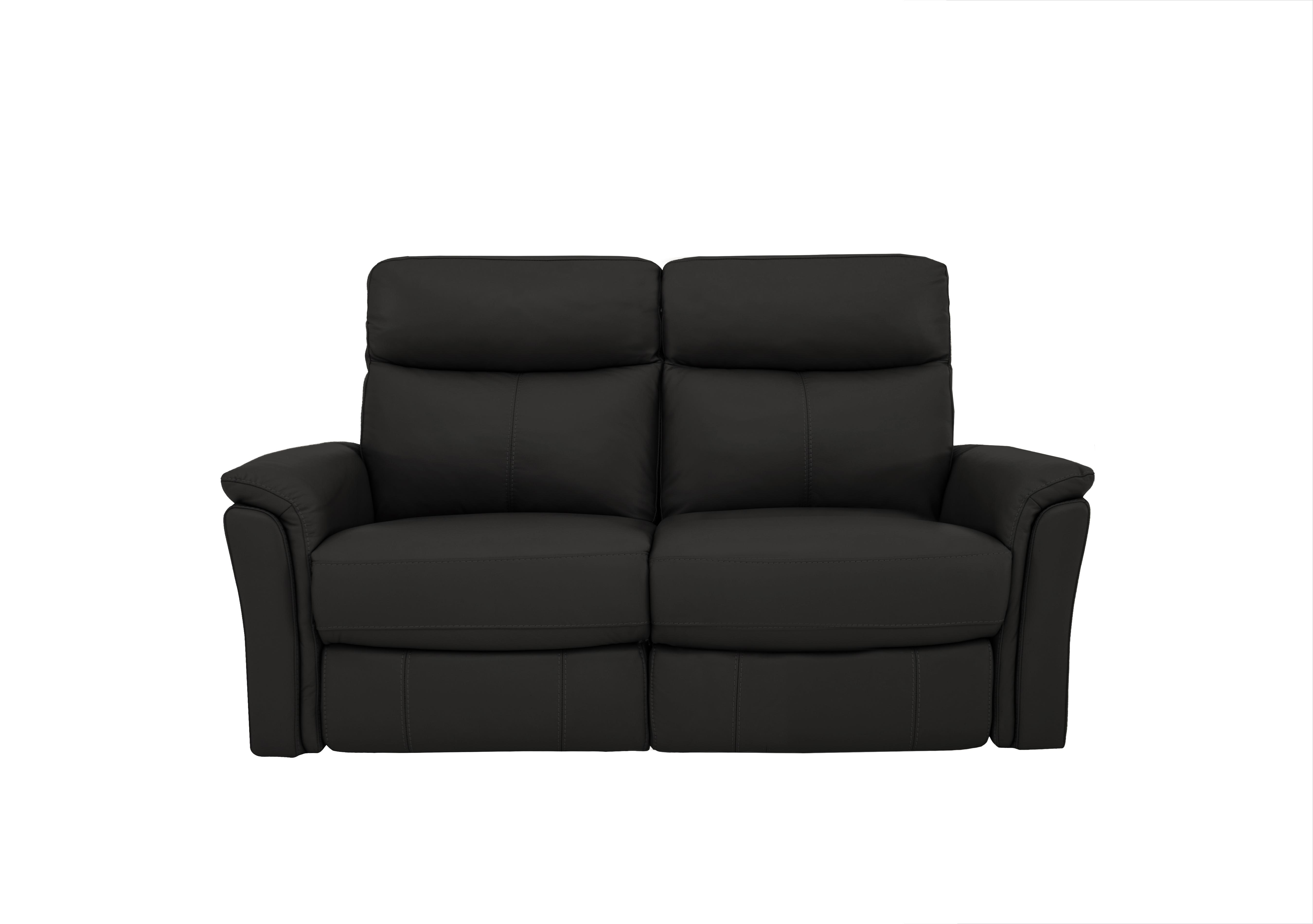 Compact Collection Piccolo 2 Seater Sofa in Bv-3500 Classic Black on Furniture Village