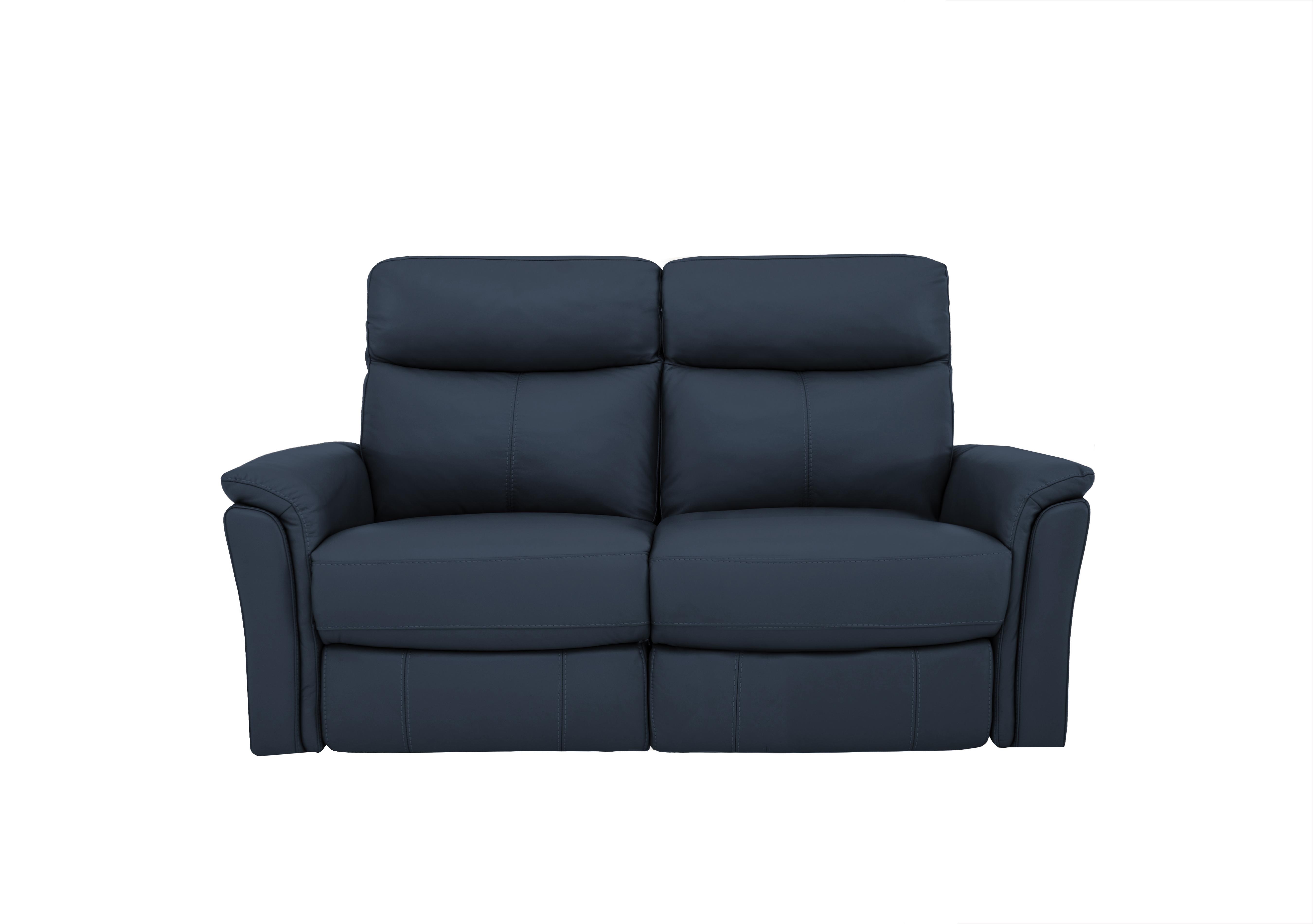 Compact Collection Piccolo 2 Seater Sofa in Nc-313e Ocean Blue on Furniture Village