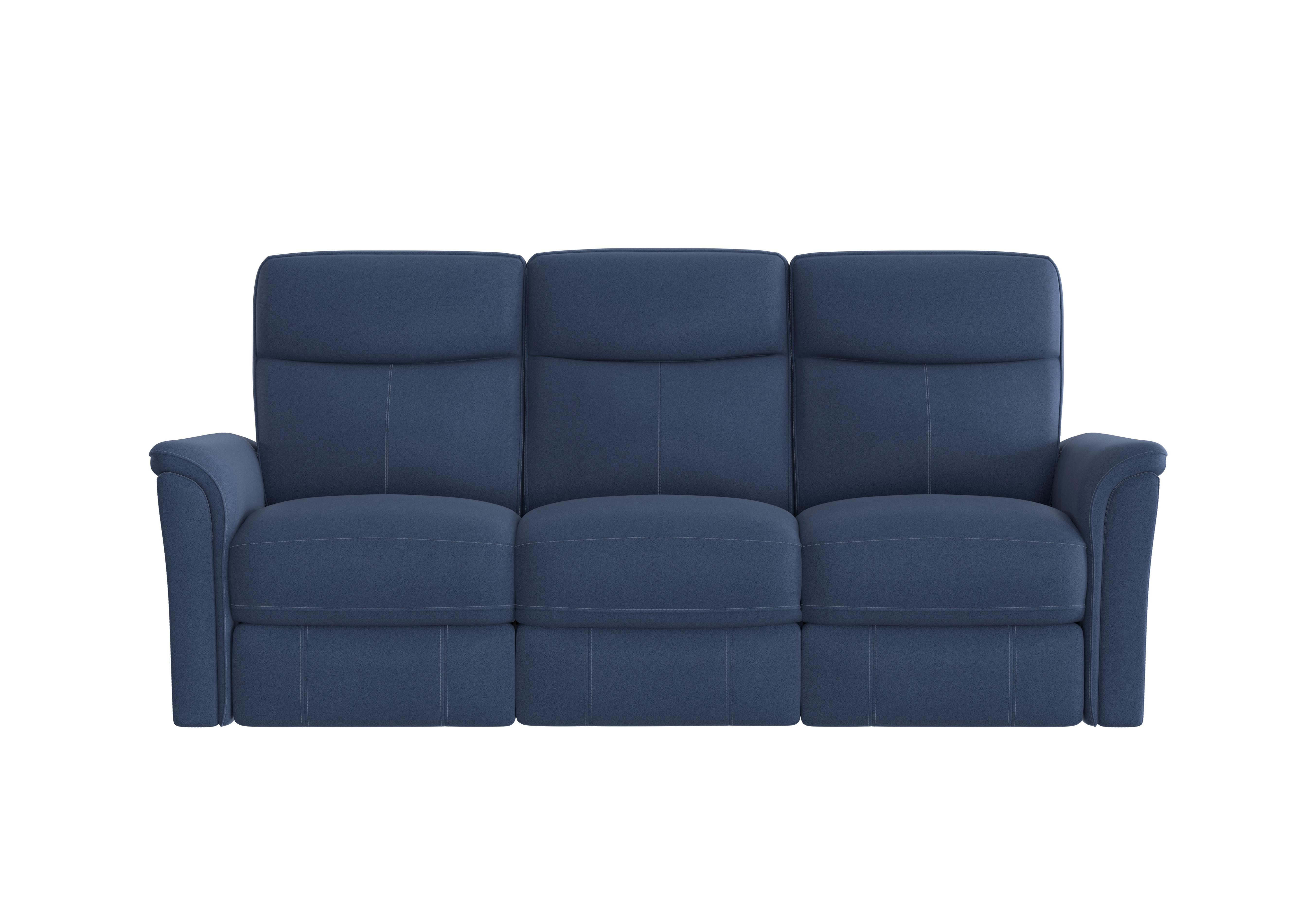 Piccolo 3 Seater Fabric Sofa in Bfa-Blj-R10 Blue on Furniture Village