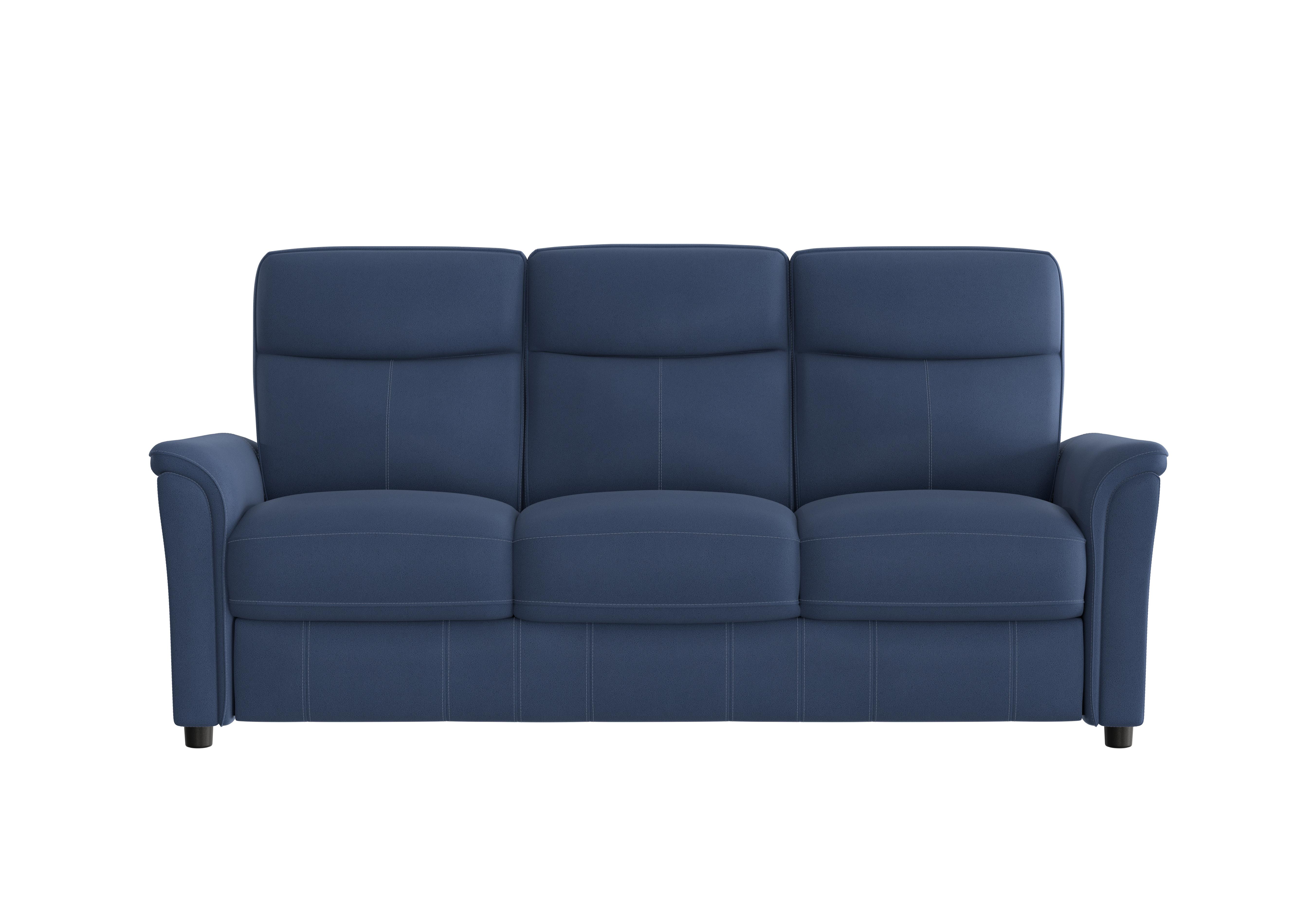 Piccolo 3 Seater Fabric Sofa in Bfa-Blj-R10 Blue on Furniture Village