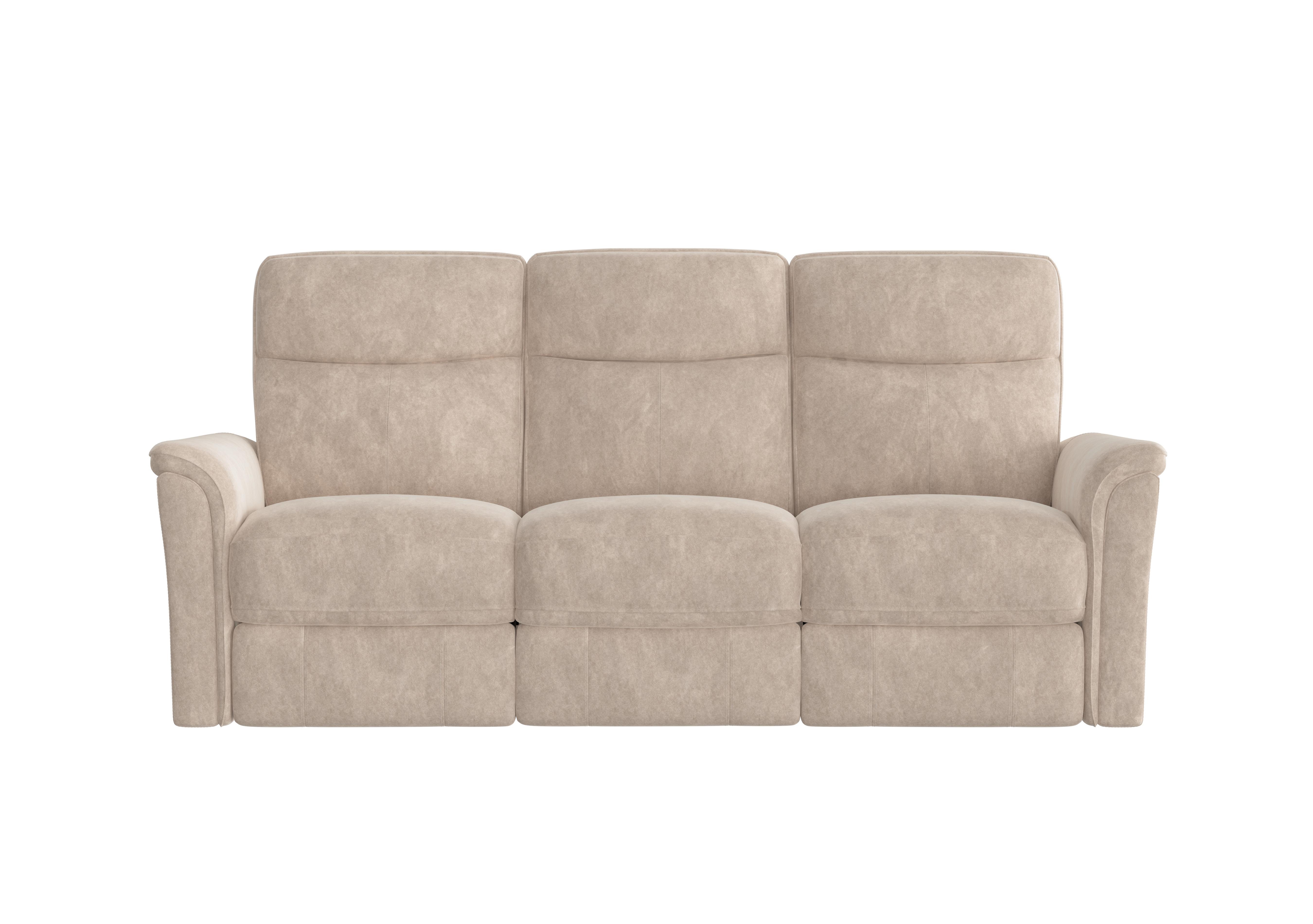 Piccolo 3 Seater Fabric Sofa in Bfa-Bnn-R26 Fv2 Cream on Furniture Village