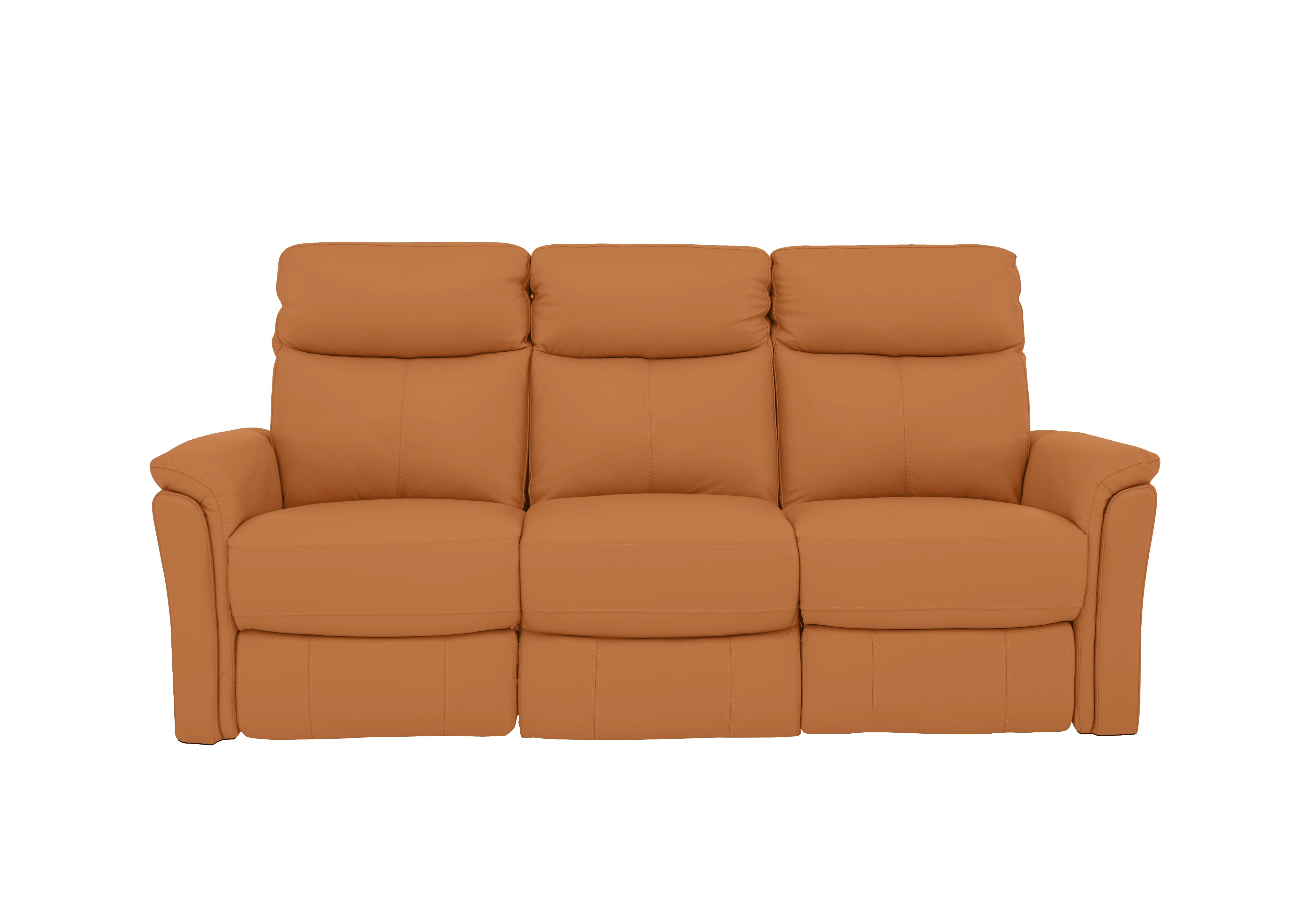 Compact Collection Piccolo 3 Seater Sofa in Bv-335e Honey Yellow on Furniture Village