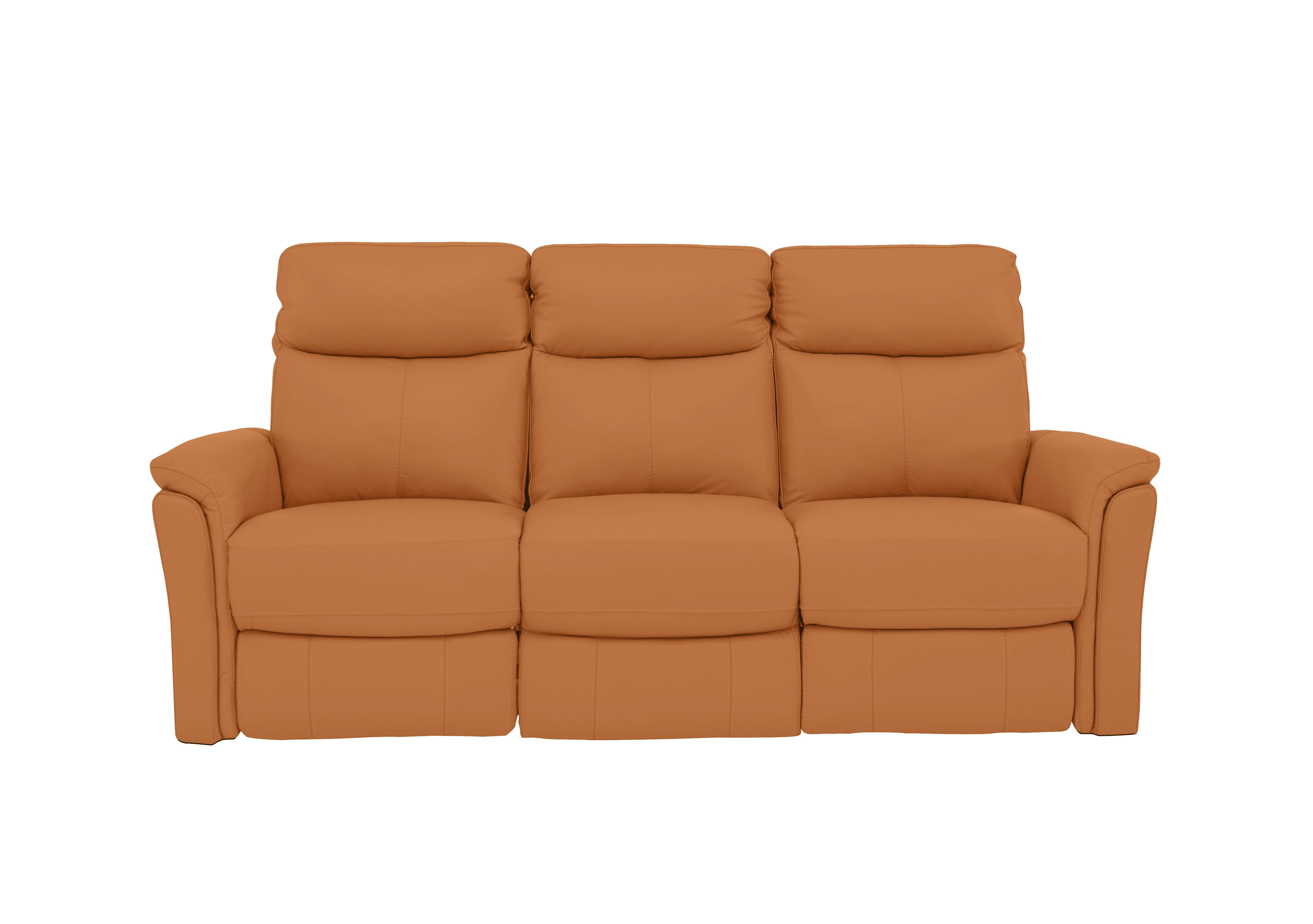 Compact Collection Piccolo 3 Seater Sofa in Nc-335e Honey Yellow on Furniture Village