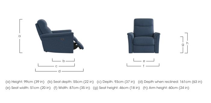 Piccolo Fabric Armchair in  on Furniture Village