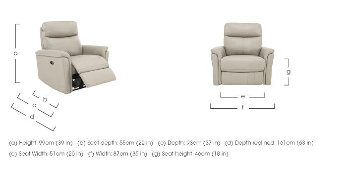 Compact Collection Piccolo Recliner Armchair in  on Furniture Village