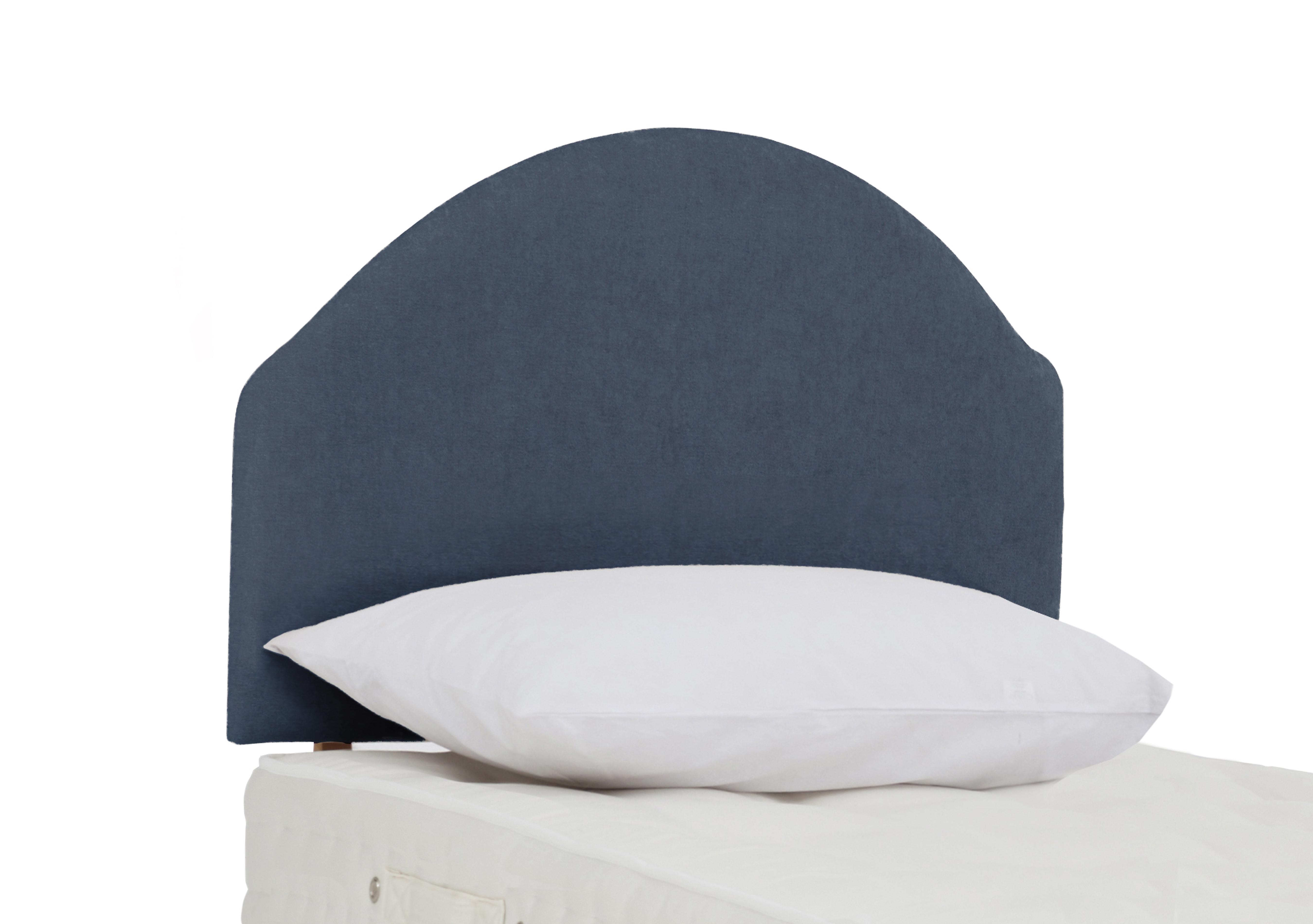 Saturn Strutted Headboard in Bel Aegean on Furniture Village