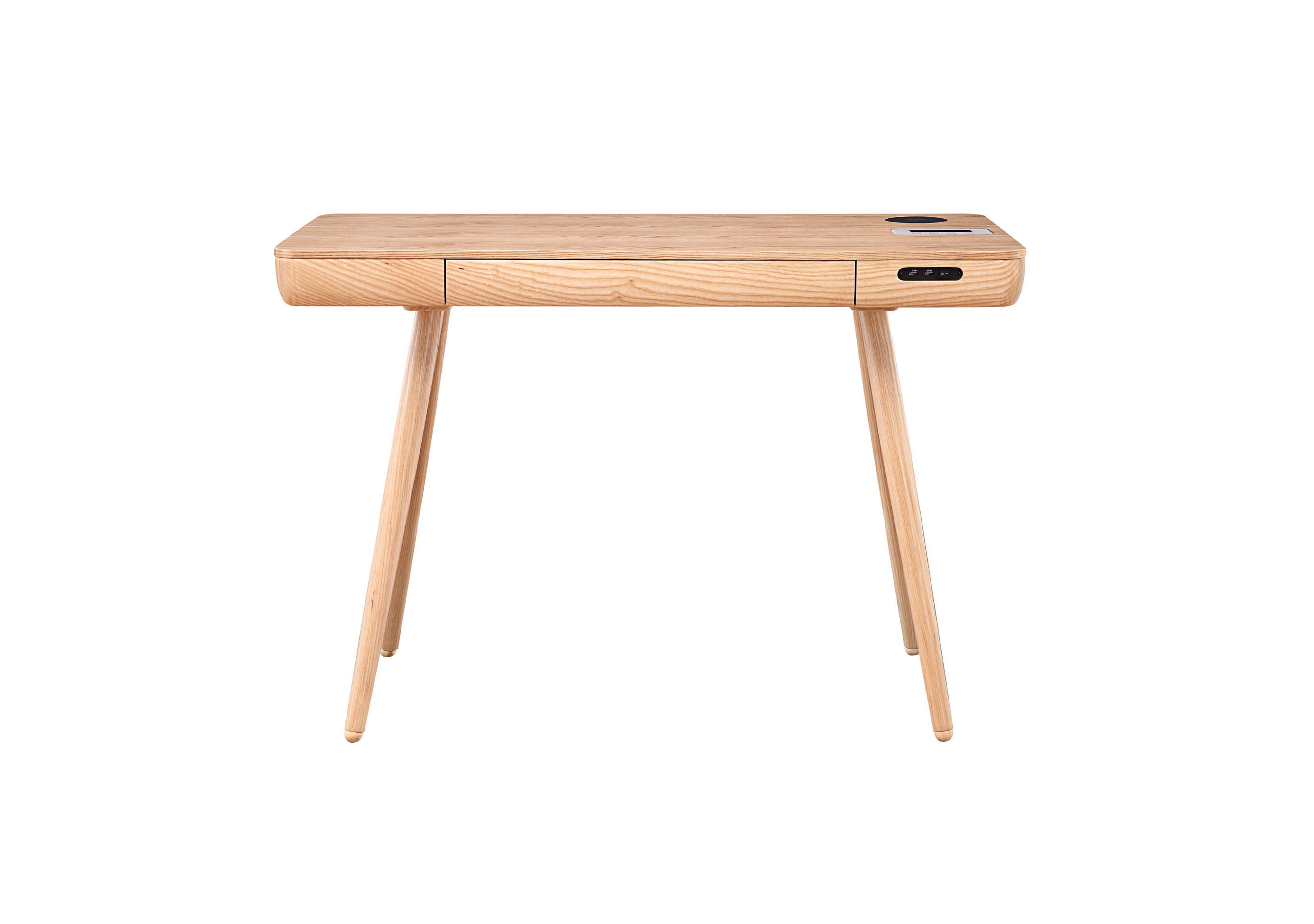 Lista Smart Desk in Oak on Furniture Village