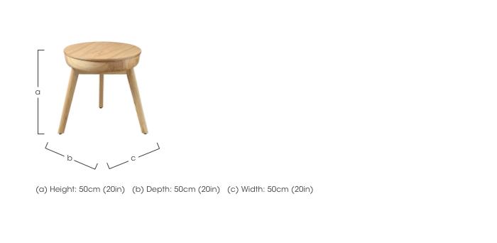 Lista Side Table in  on Furniture Village