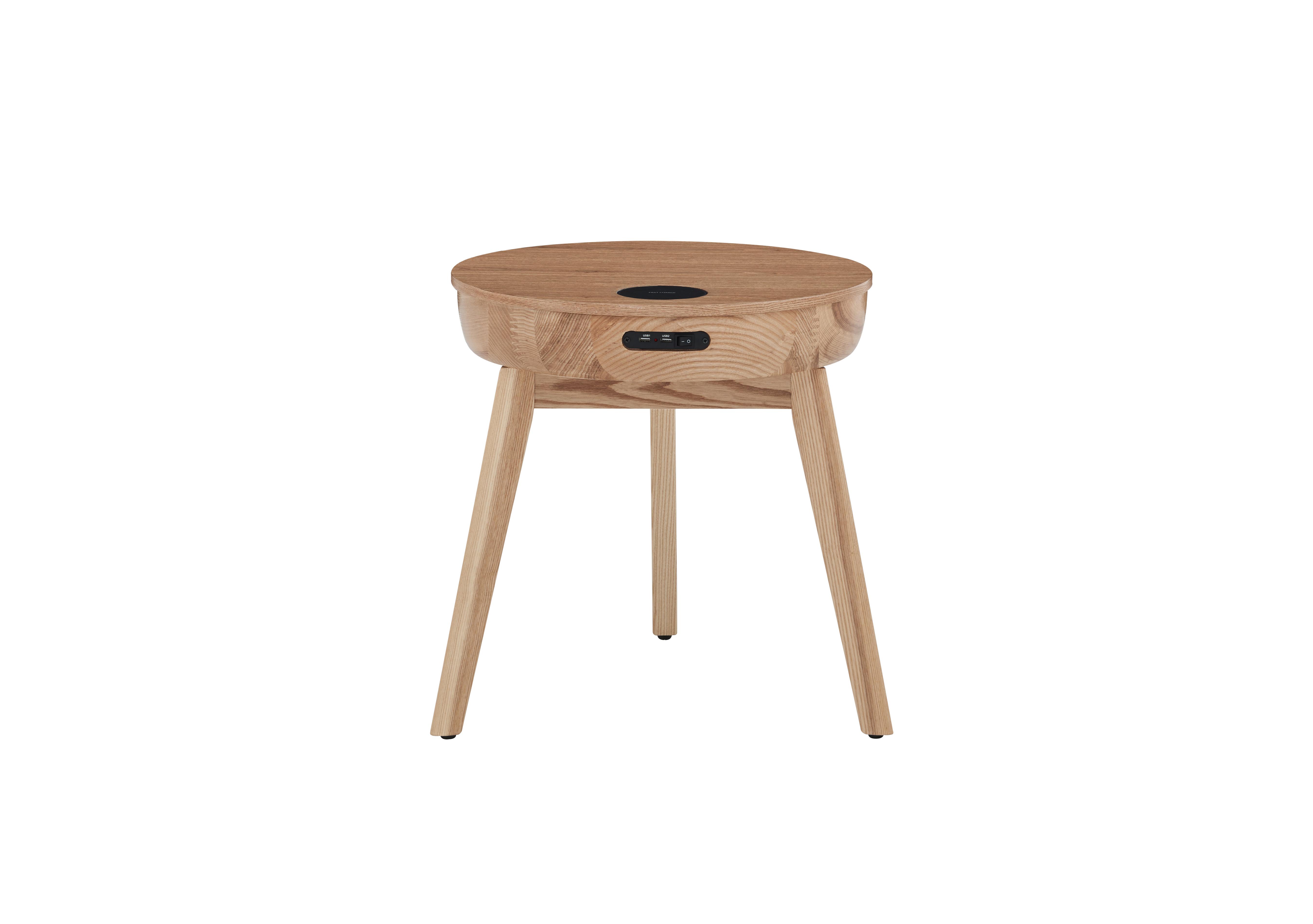 Lista Smart Side Table in Oak on Furniture Village