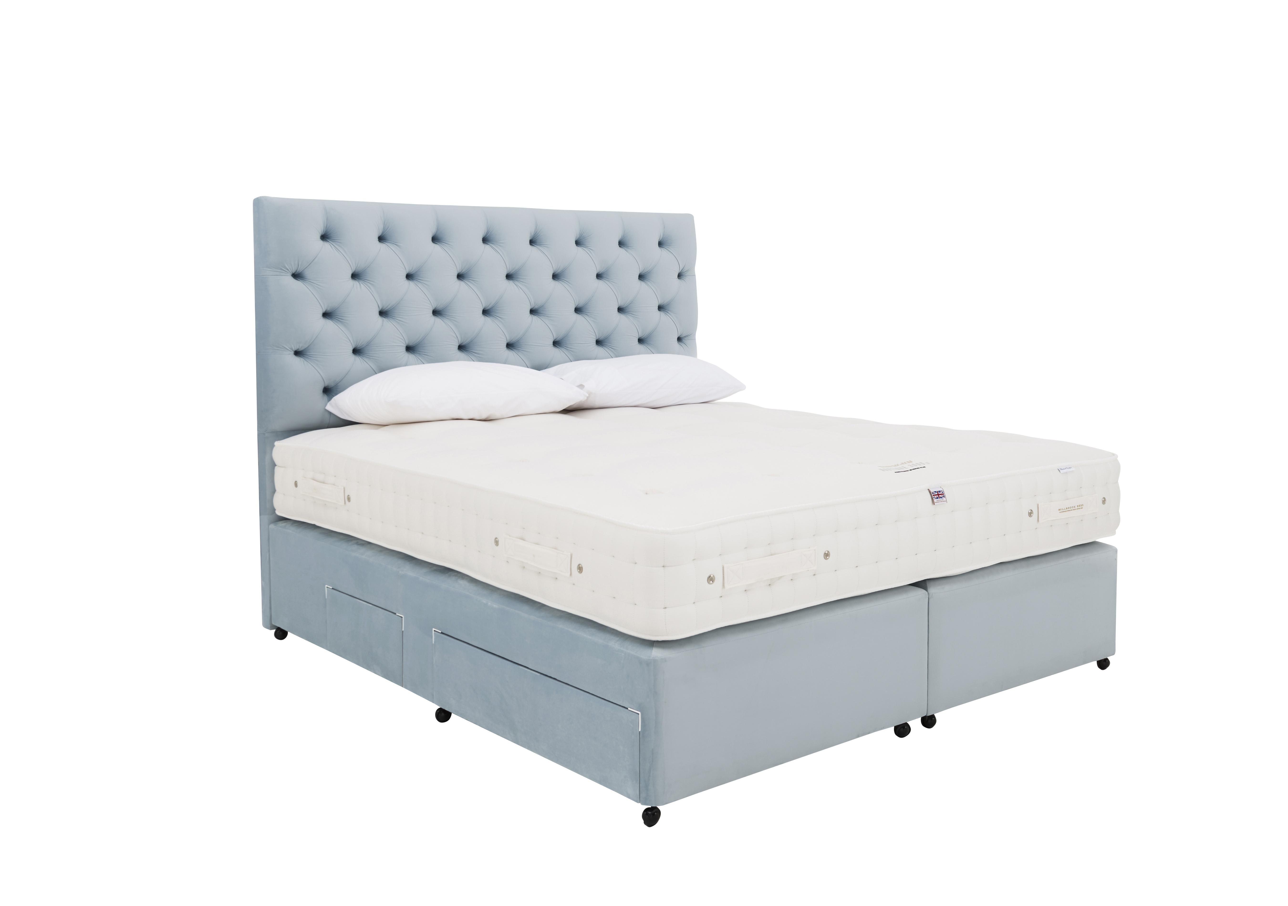 Boutique 3000 Divan Set in Cambio Baby Blue on Furniture Village