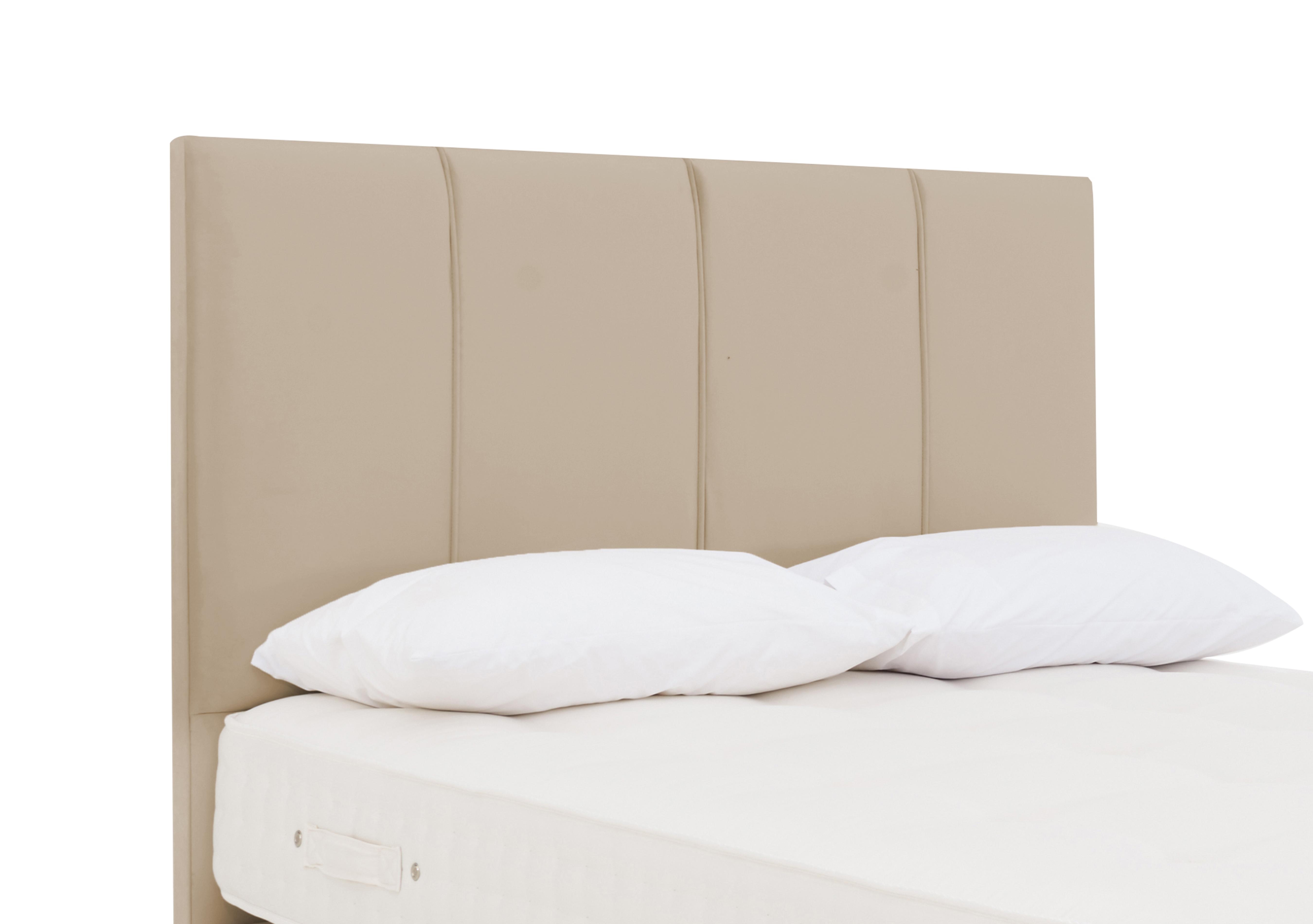 Claridge Floor Standing Headboard in Sapore Stone on Furniture Village