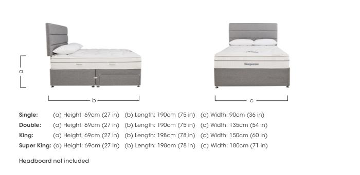 Calm 2200 Divan Set in  on Furniture Village