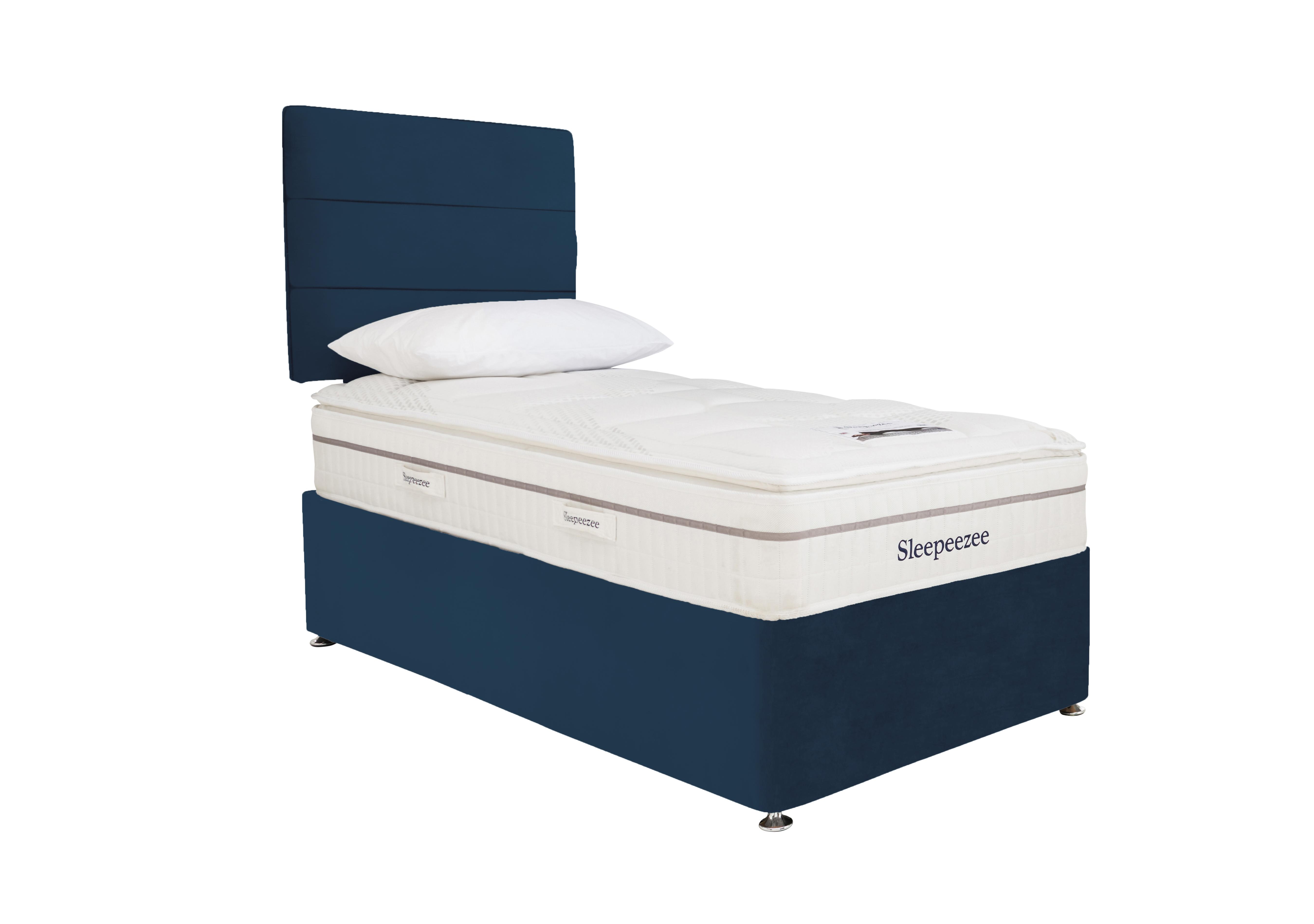 Calm 2200 Divan Set in Plush Navy on Furniture Village