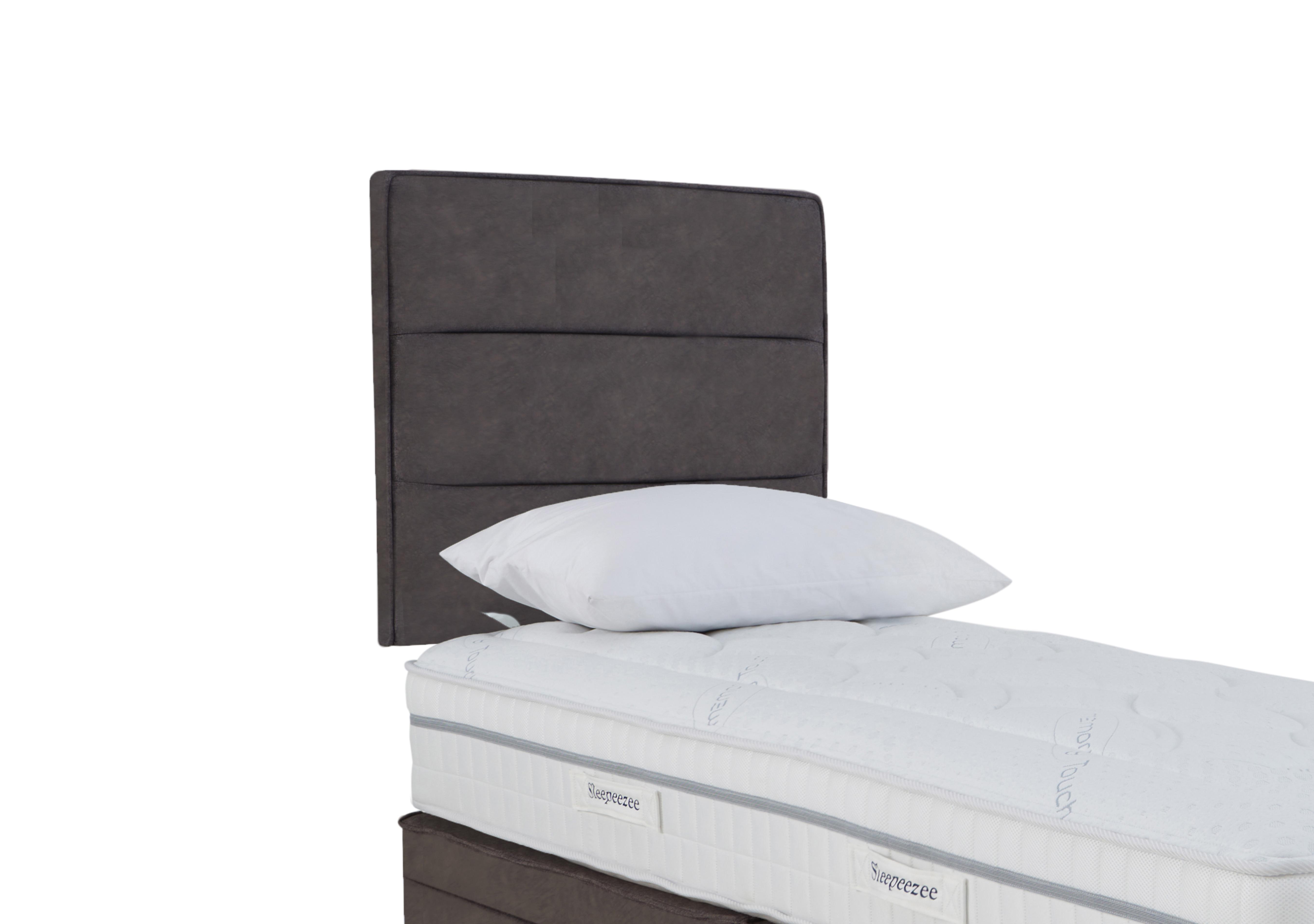 Jack Strutted Headboard in Dapple Mink on Furniture Village