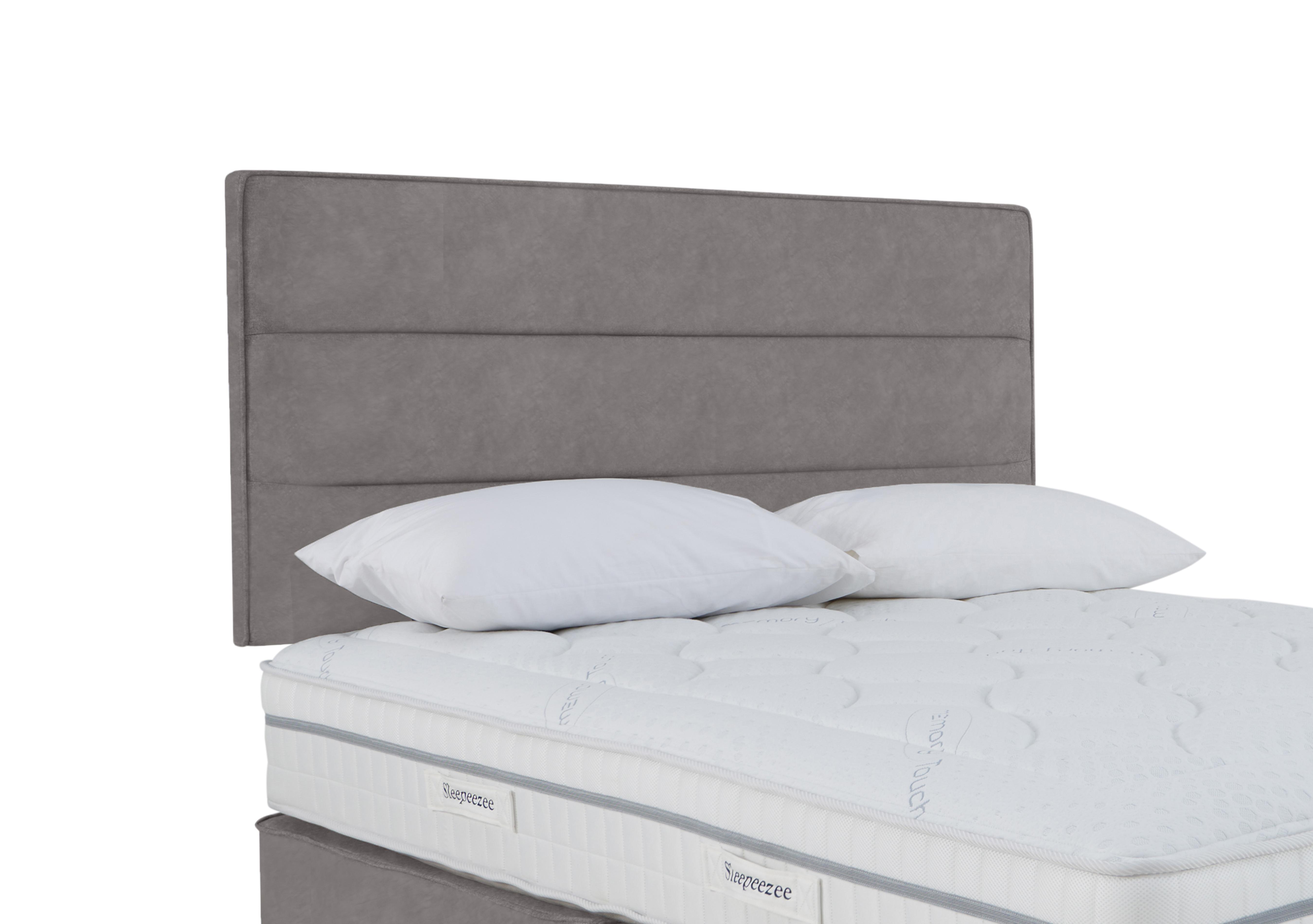 Jack Strutted Headboard in Dapple Silver on Furniture Village