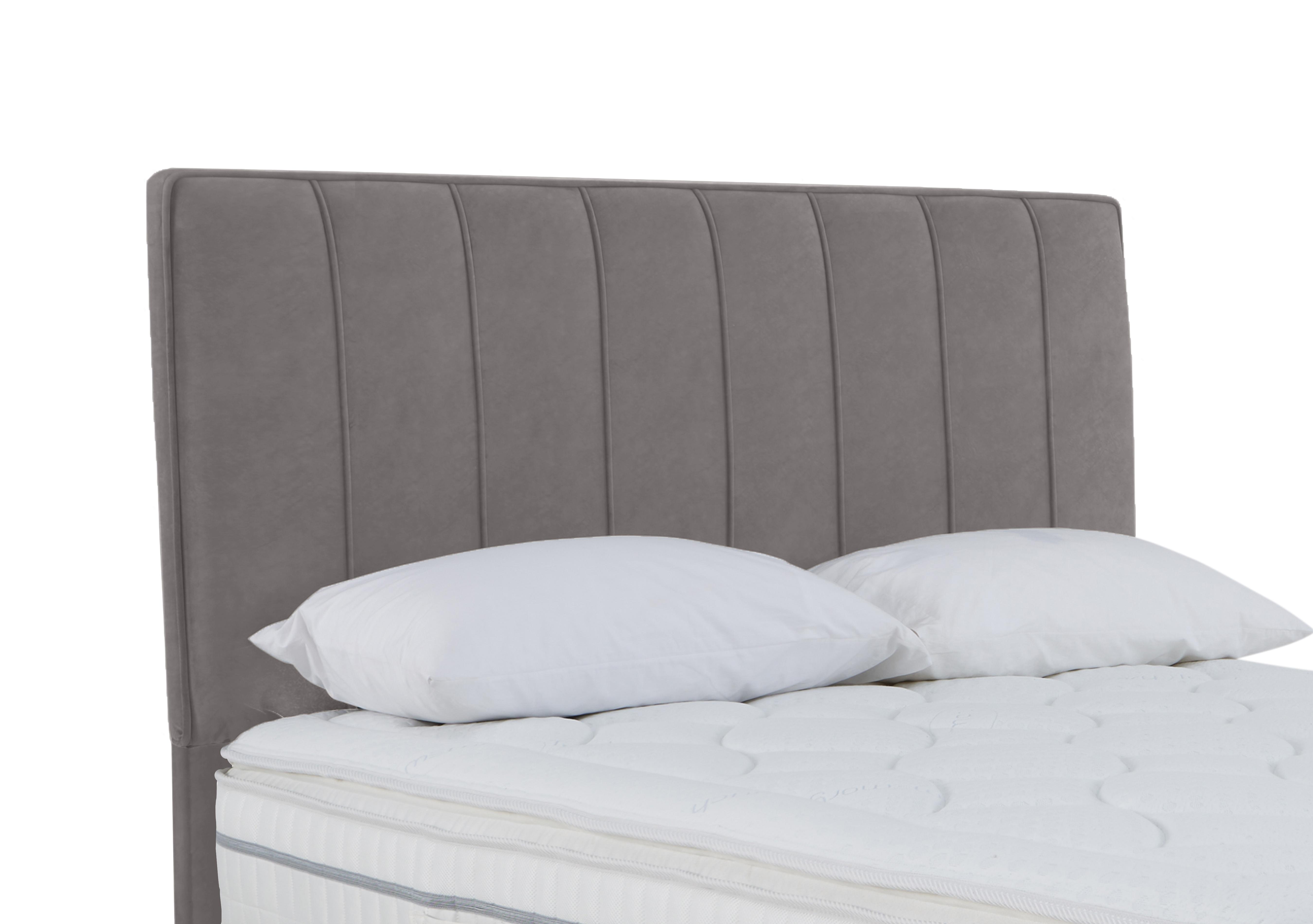 Daniel Floor Standing Headboard in Dapple Silver on Furniture Village