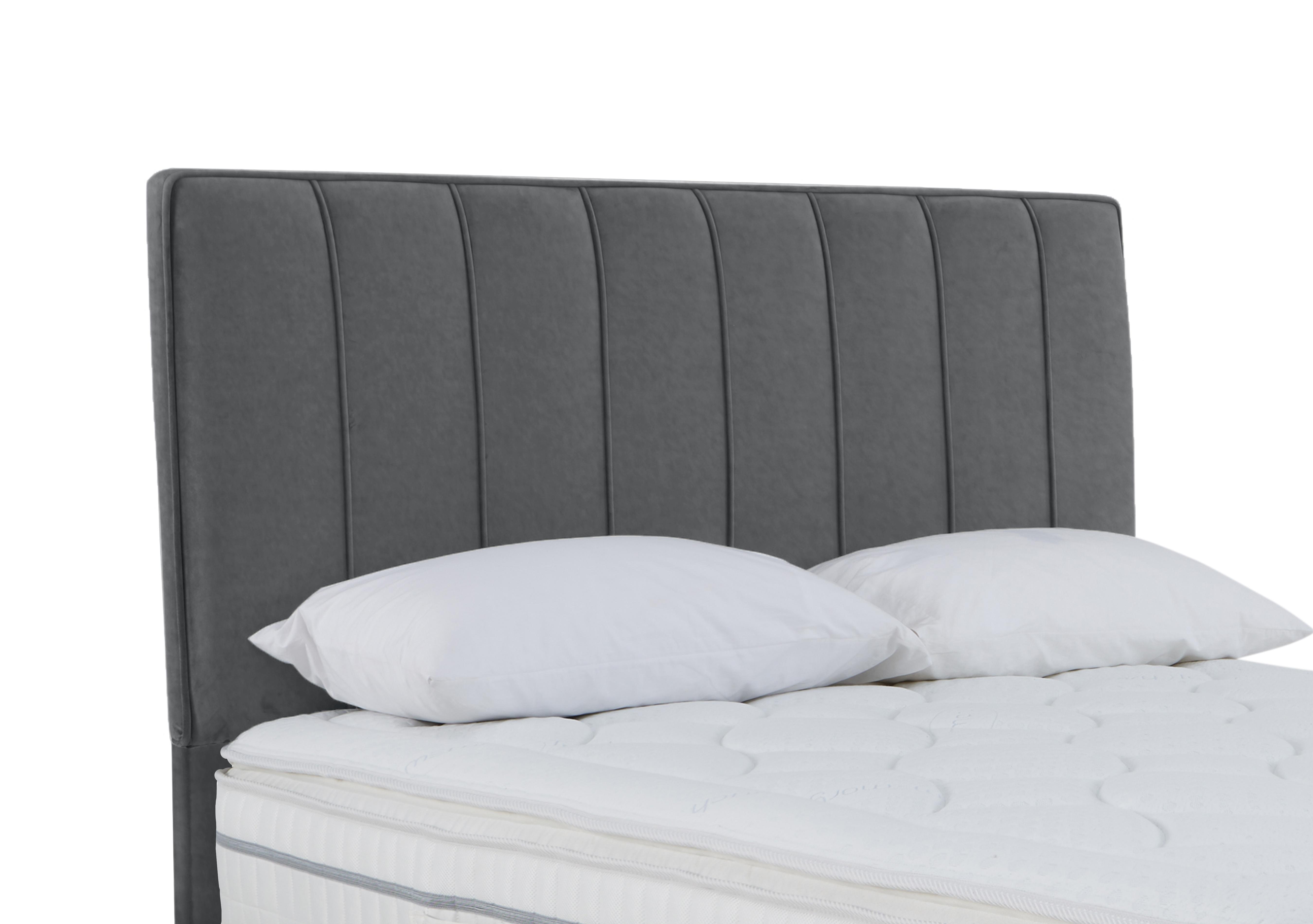 Daniel Floor Standing Headboard in Joshua Grey on Furniture Village