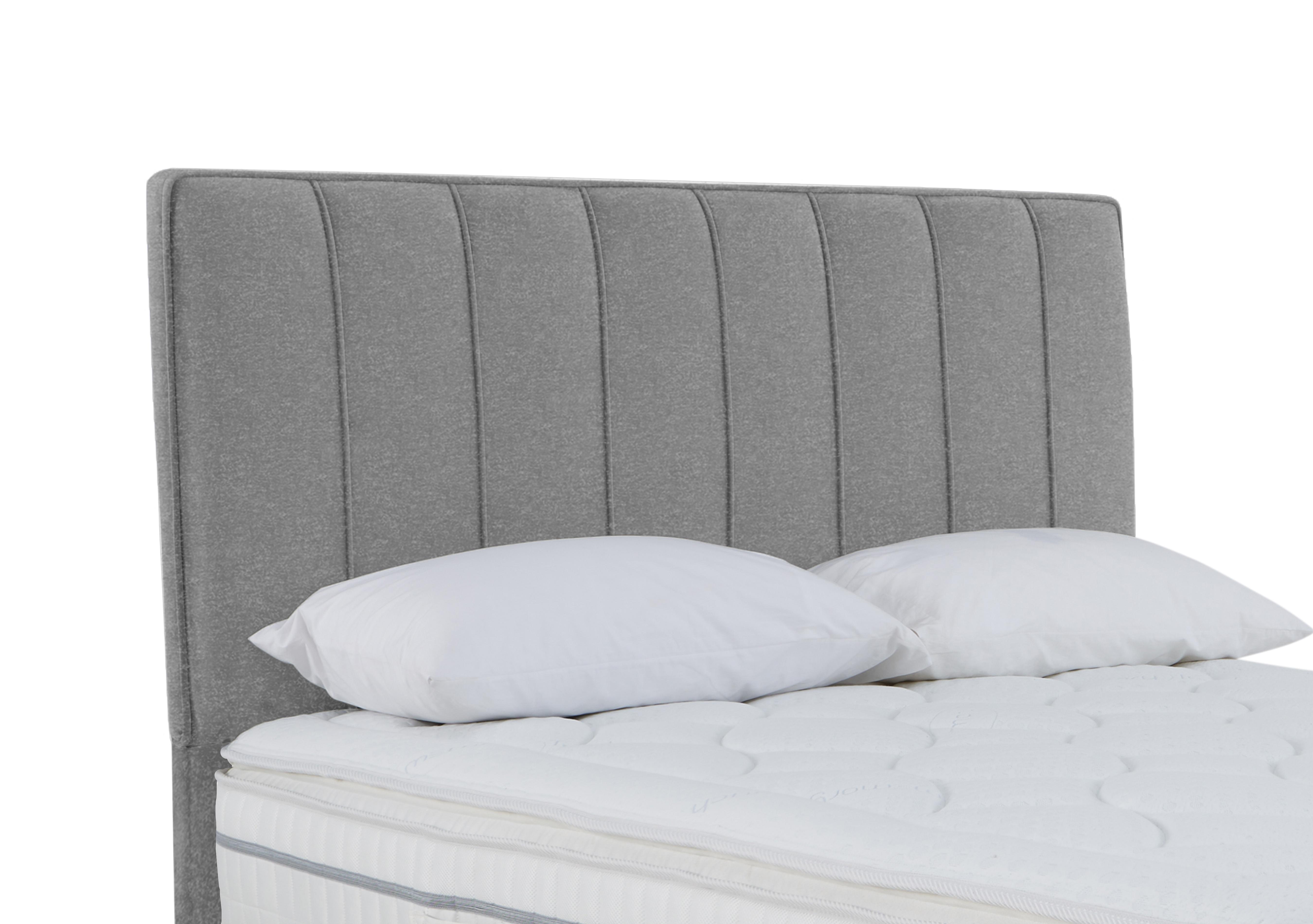 Daniel Floor Standing Headboard in Tweed Grey on Furniture Village