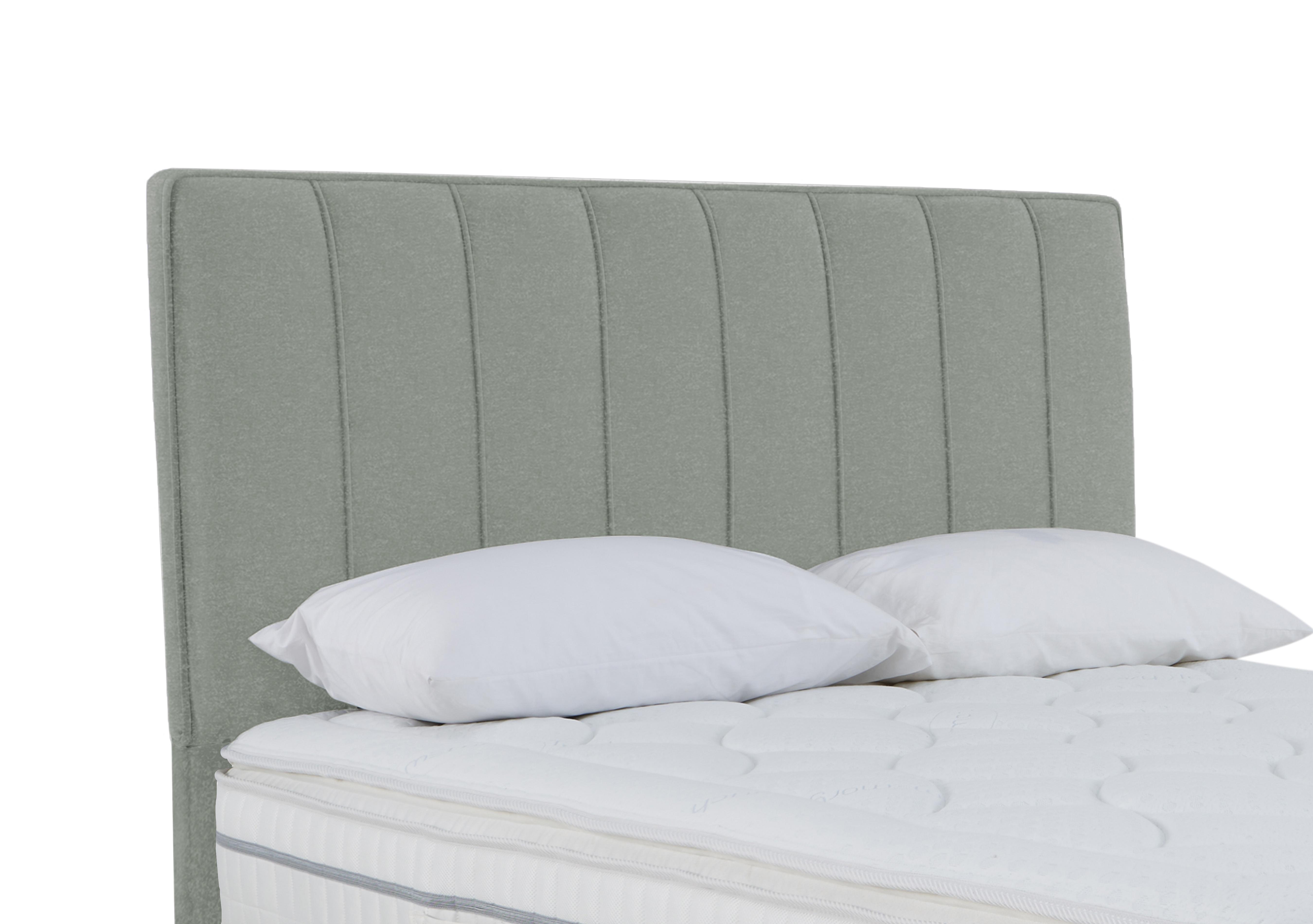 Daniel Floor Standing Headboard in Tweed Mint on Furniture Village