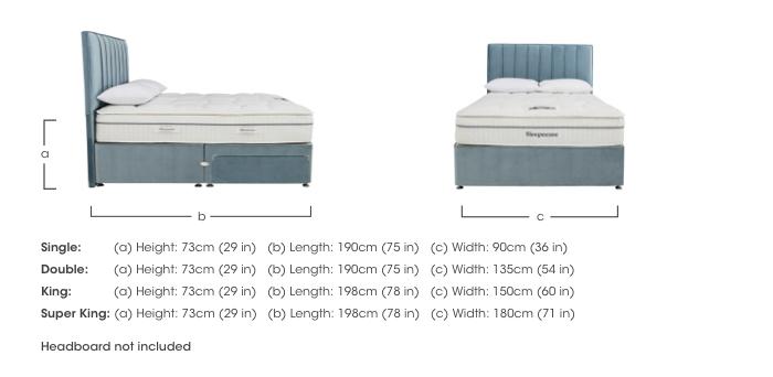 Tranquility 2800 Divan Set in  on Furniture Village
