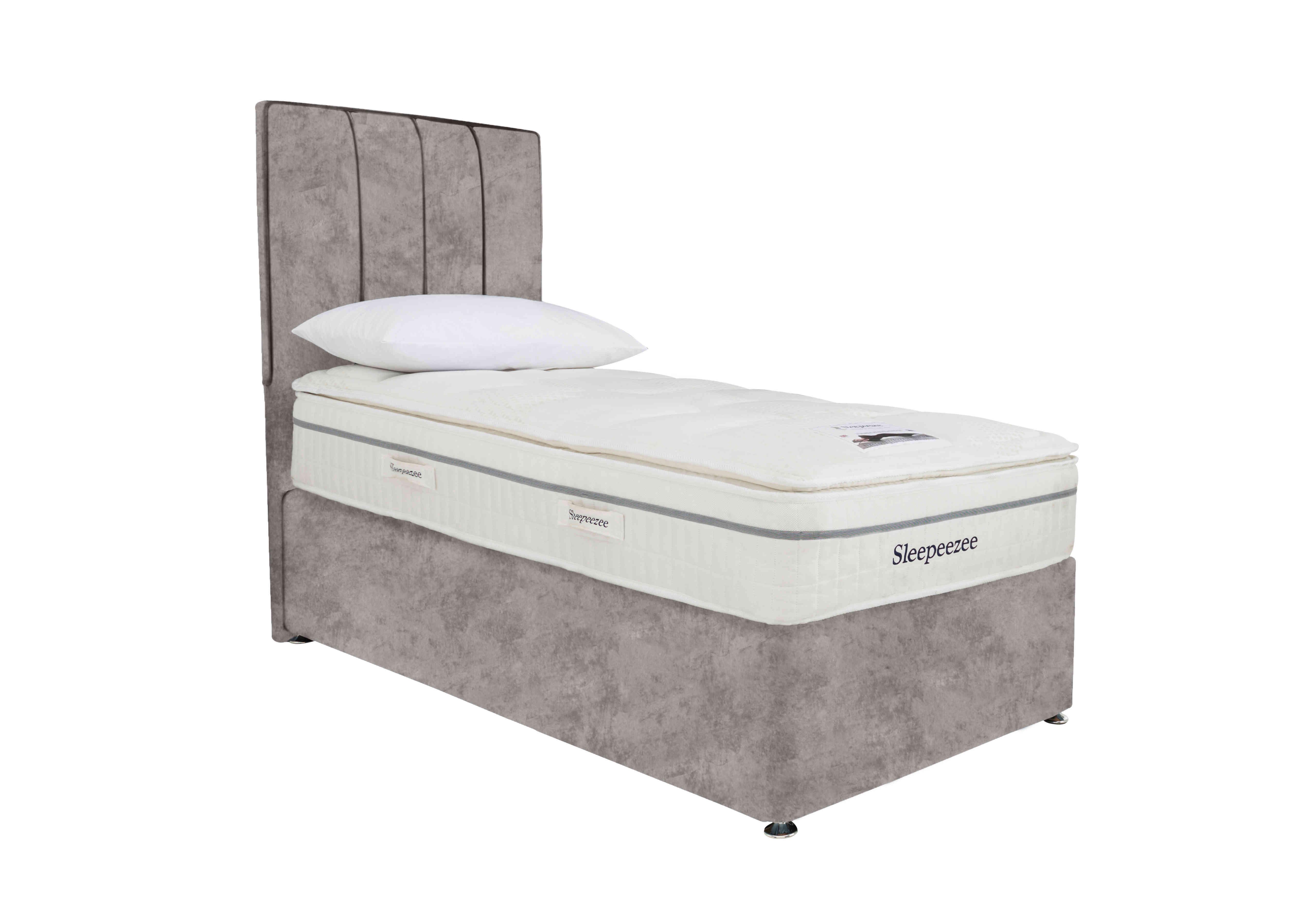 Tranquility 2800 Divan Set in Daytona Silver on Furniture Village