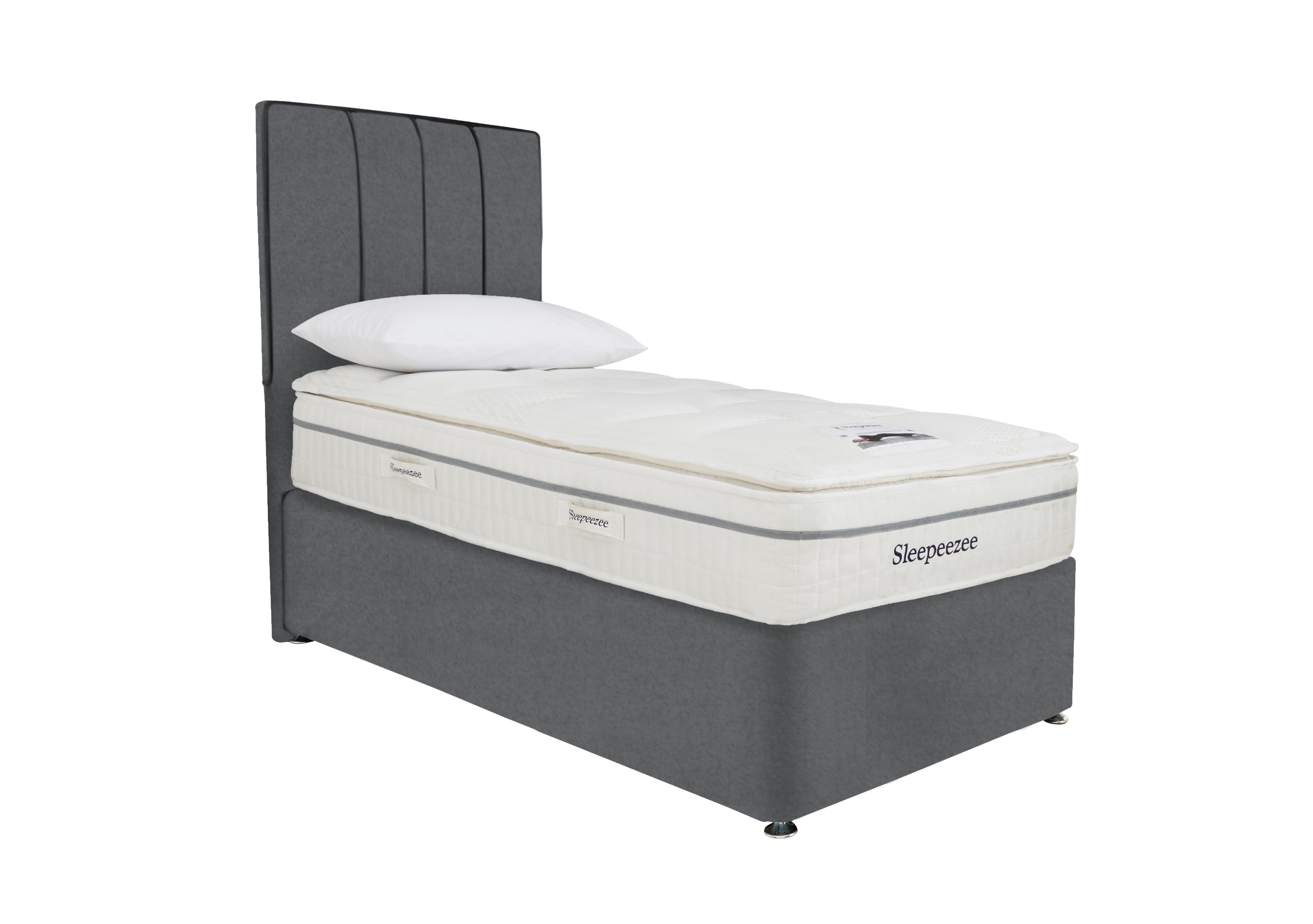 Tranquility 2800 Divan Set in Joshua Grey on Furniture Village