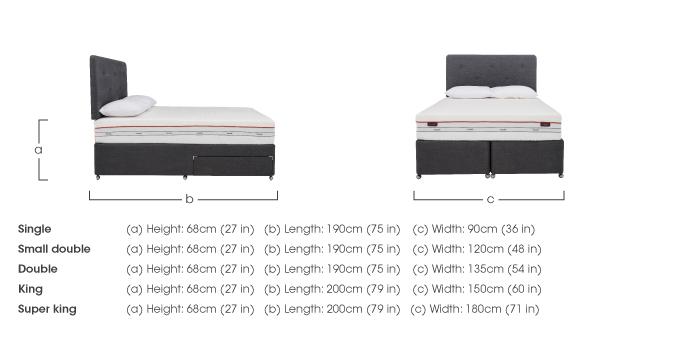 Go Exceed Divan Set in  on Furniture Village