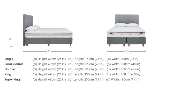 Go Excel Divan Set in  on Furniture Village