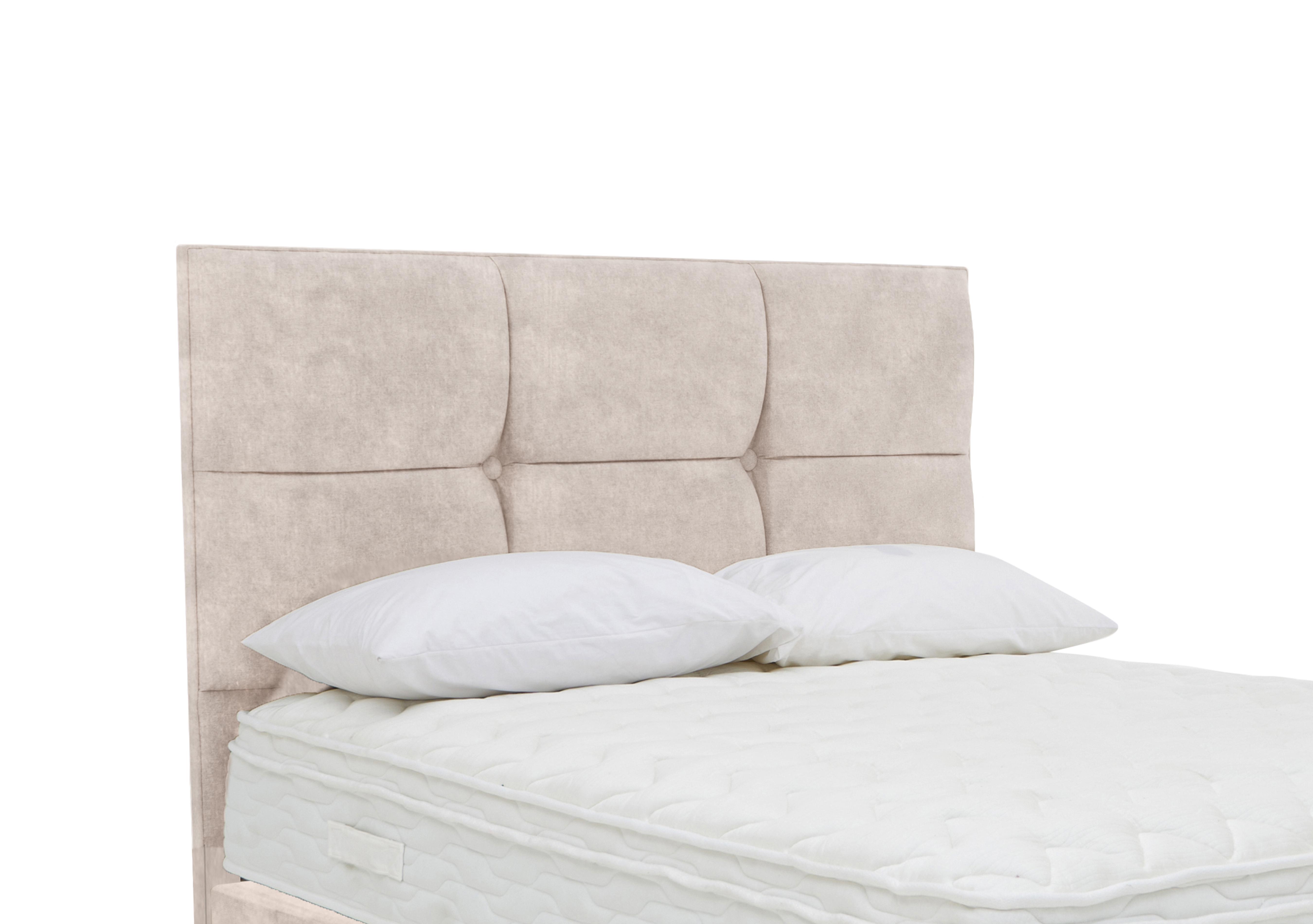 Rubix Floor Standing Headboard in Lace Ivory on Furniture Village