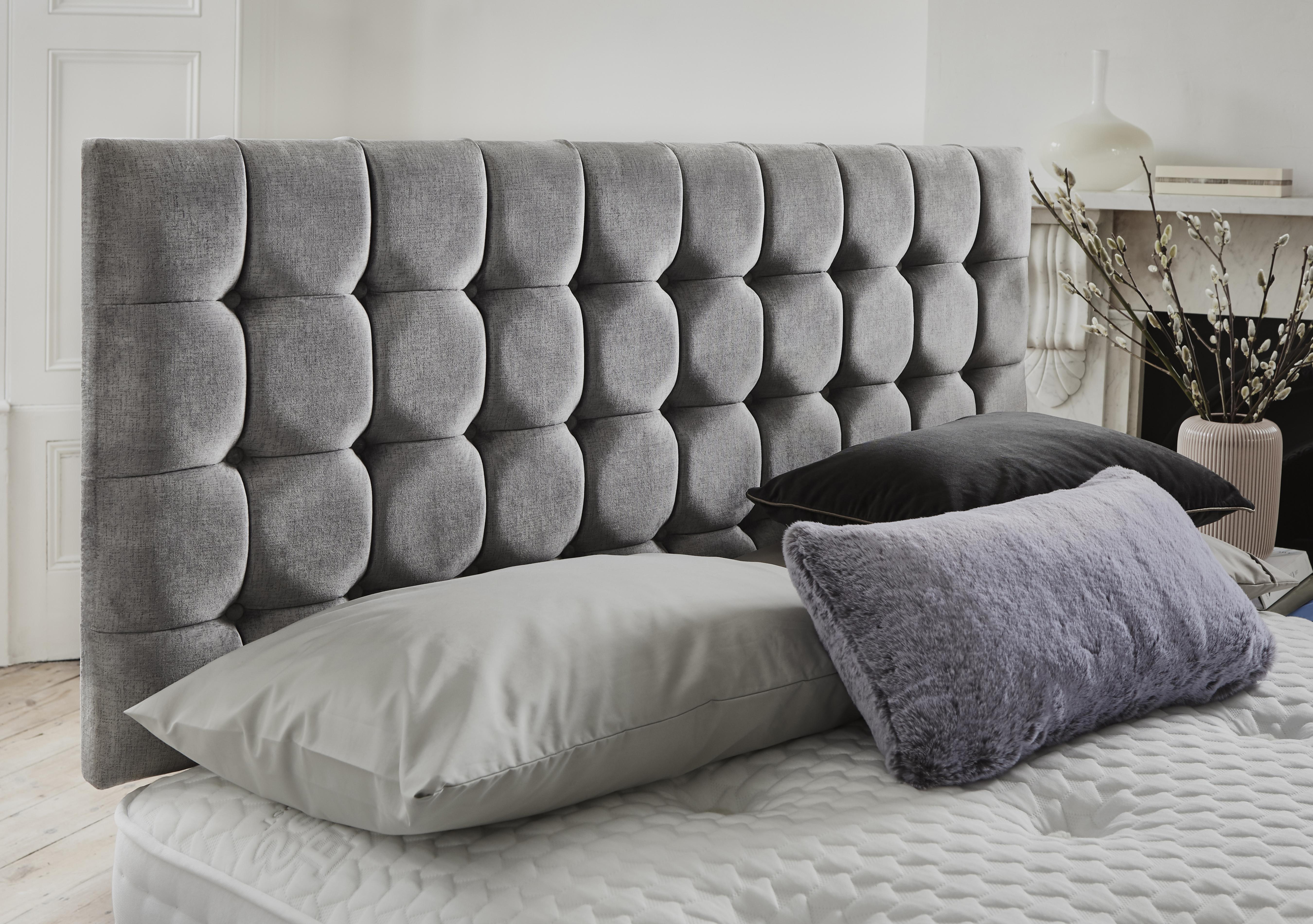 Dice Strutted Headboard in  on Furniture Village