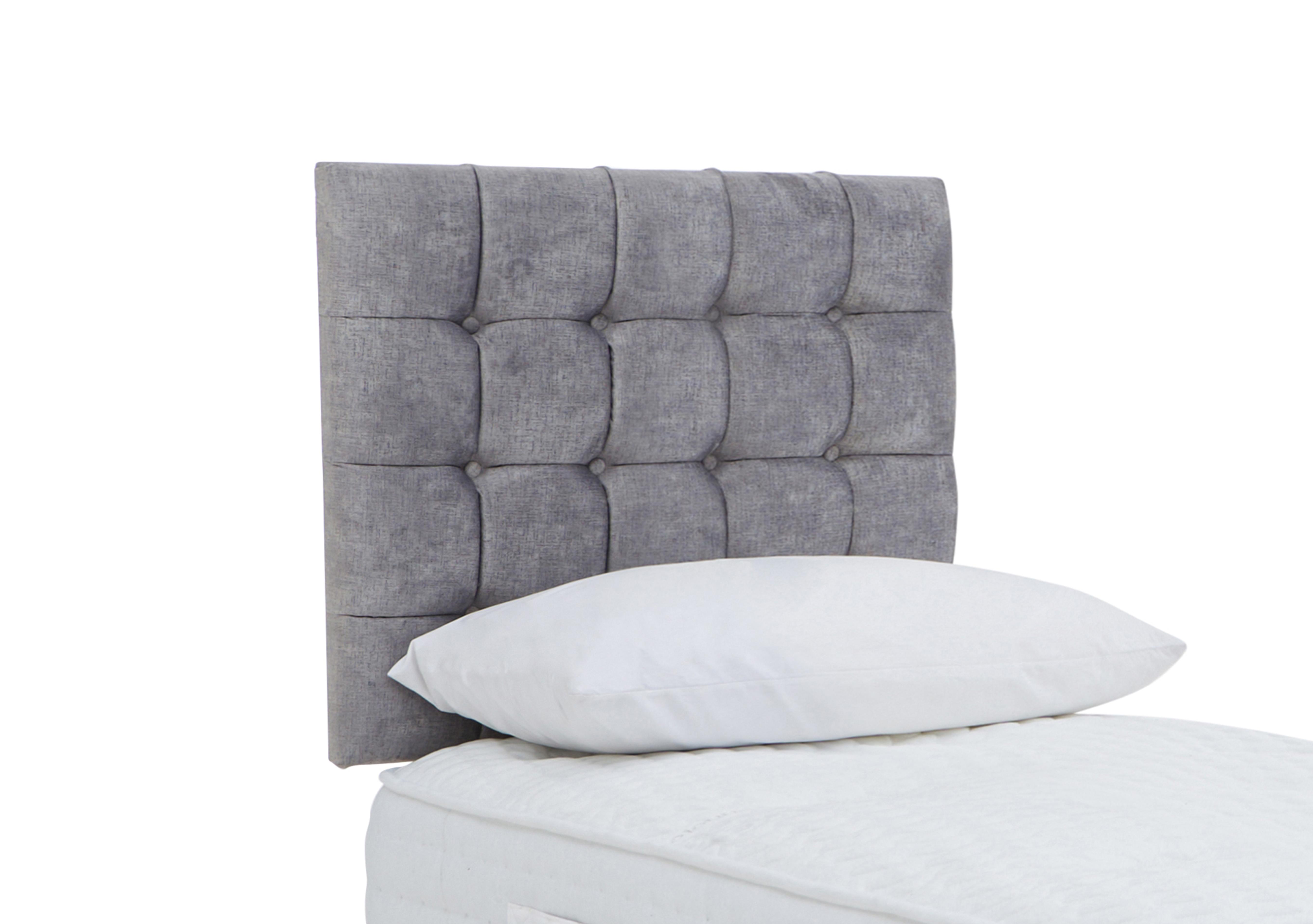 Dice Strutted Headboard in Lace Dolphin on Furniture Village