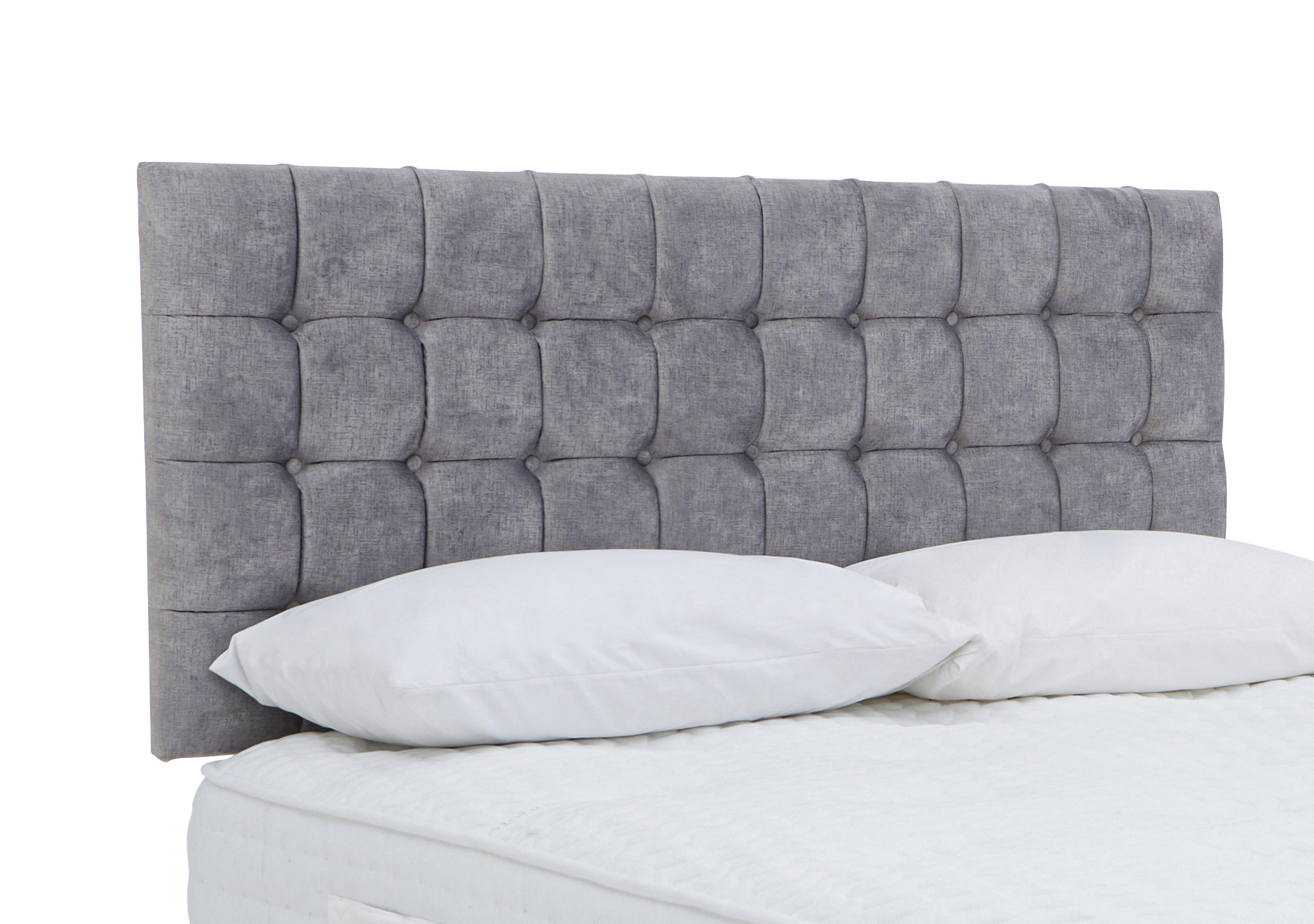 Dice Strutted Headboard in Lace Dolphin on Furniture Village