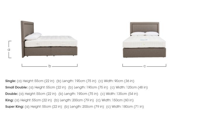 Pure Comfort 3,000 Divan Set in  on Furniture Village