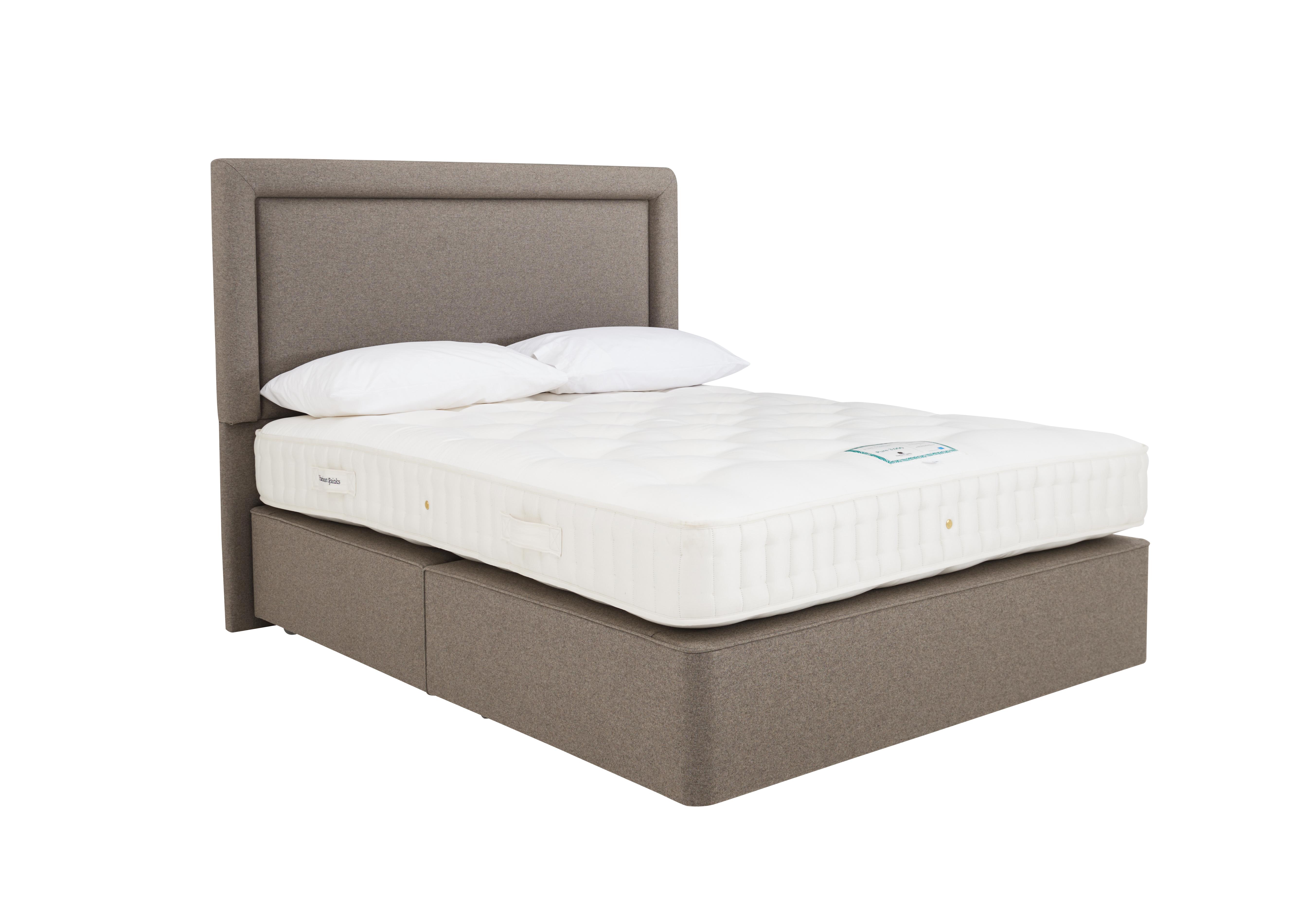 Pure Comfort 3,000 Divan Set in Facet Dolphin on Furniture Village
