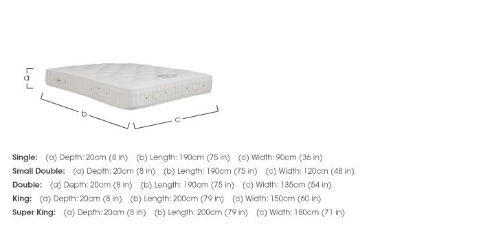Pure Comfort 3,000 Mattress in  on Furniture Village
