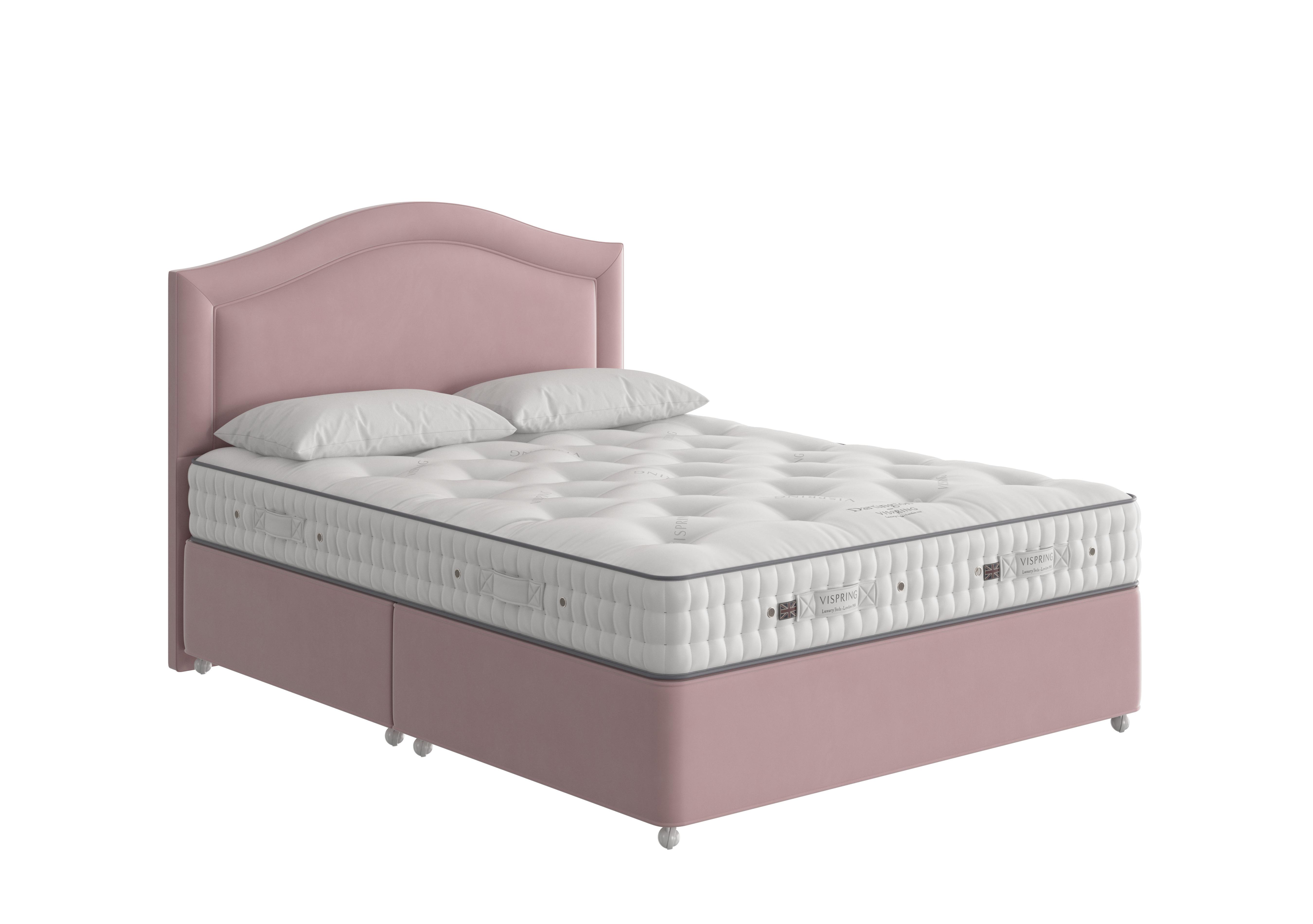 Dartington Divan Set in 2109 Plush Heather on Furniture Village