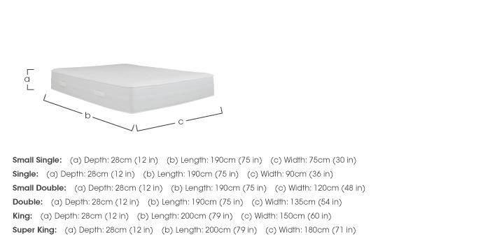 Hybrid 3000 Mattress in  on Furniture Village